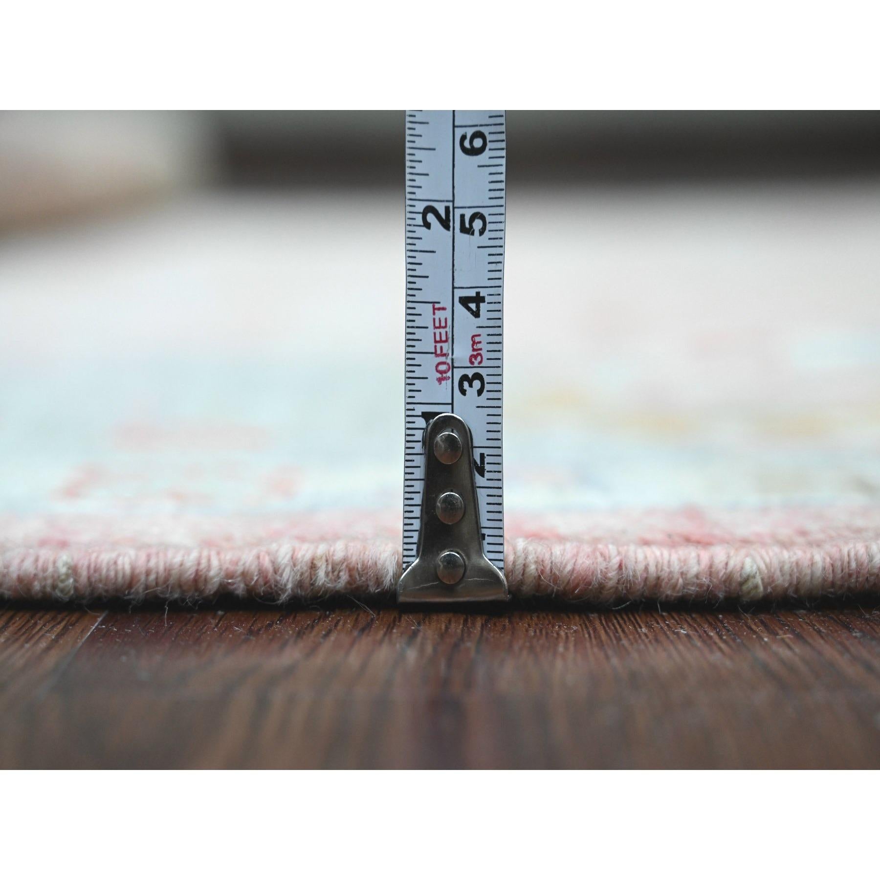 Tappeto orientale in lana annodata a mano 6'x9'1