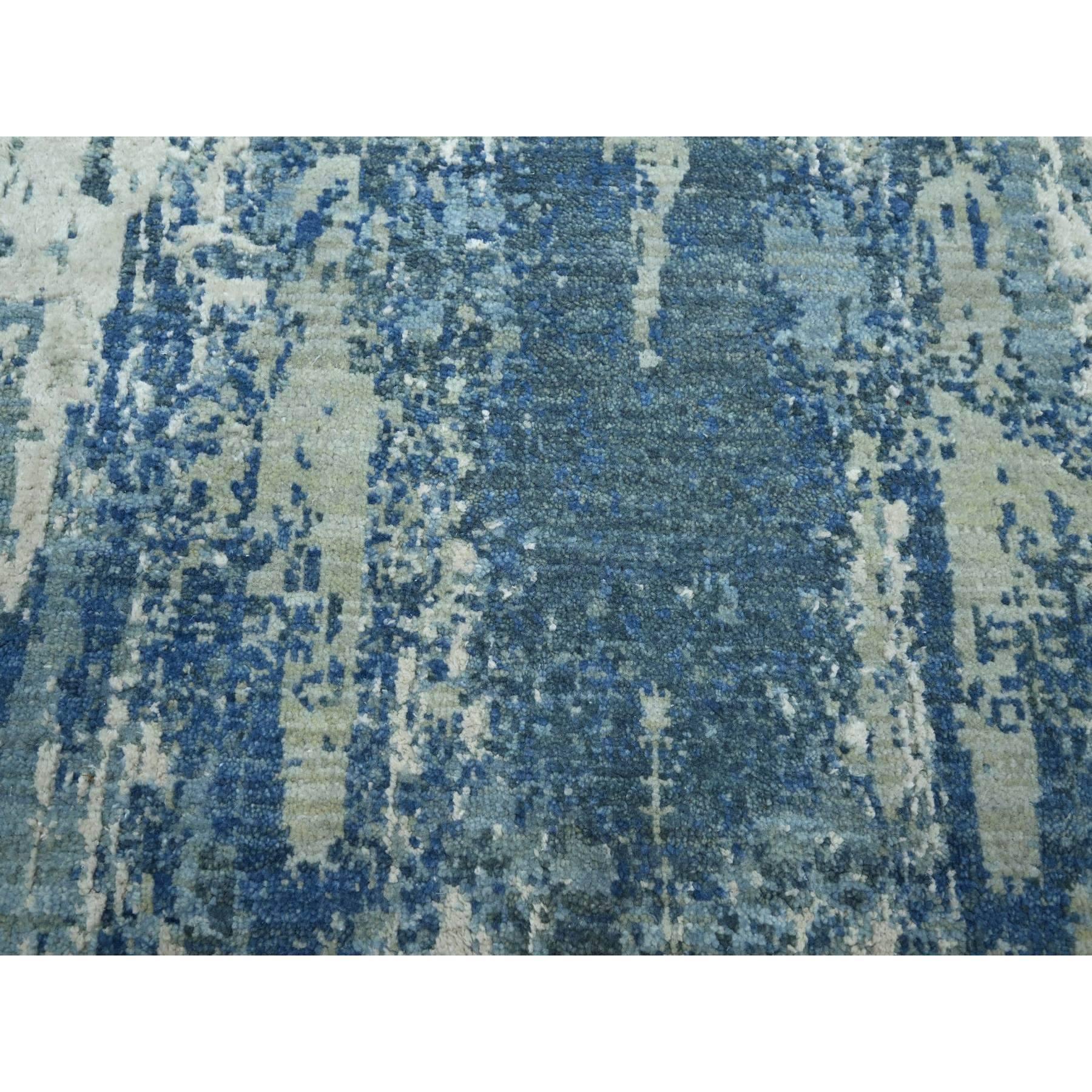 Tappeto orientale in lana e seta 6'x9'2