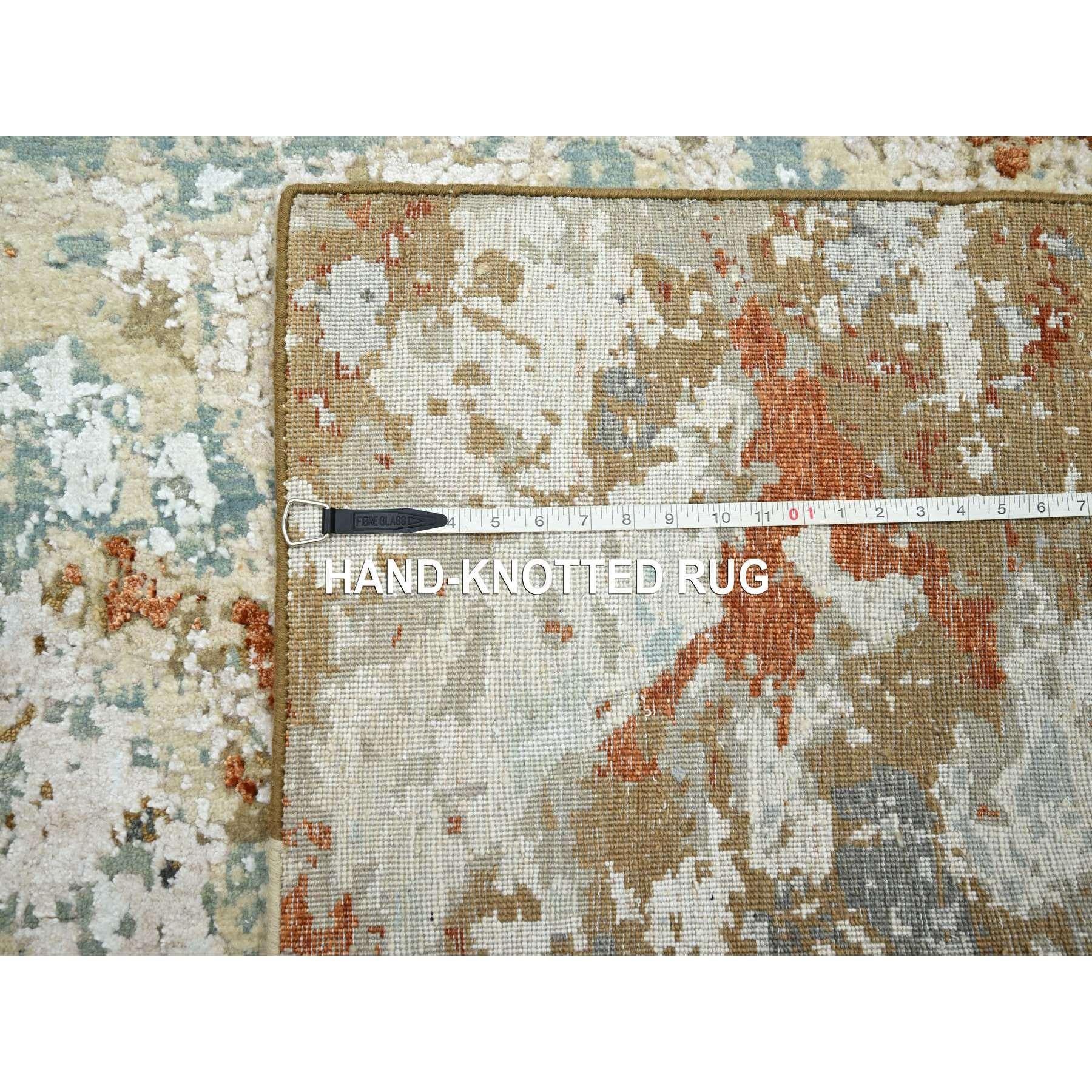 Tappeto orientale annodato a mano 6'x9'3