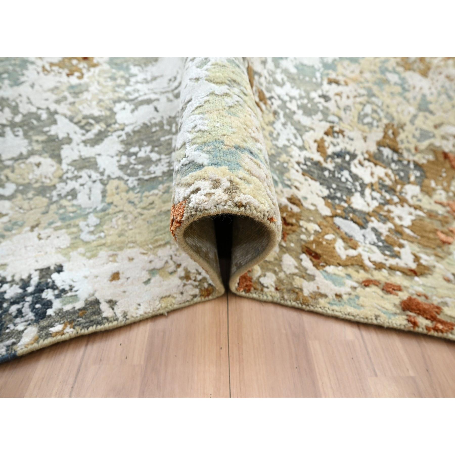 Annodato a mano Tappeto orientale annodato a mano 6'x9'3
