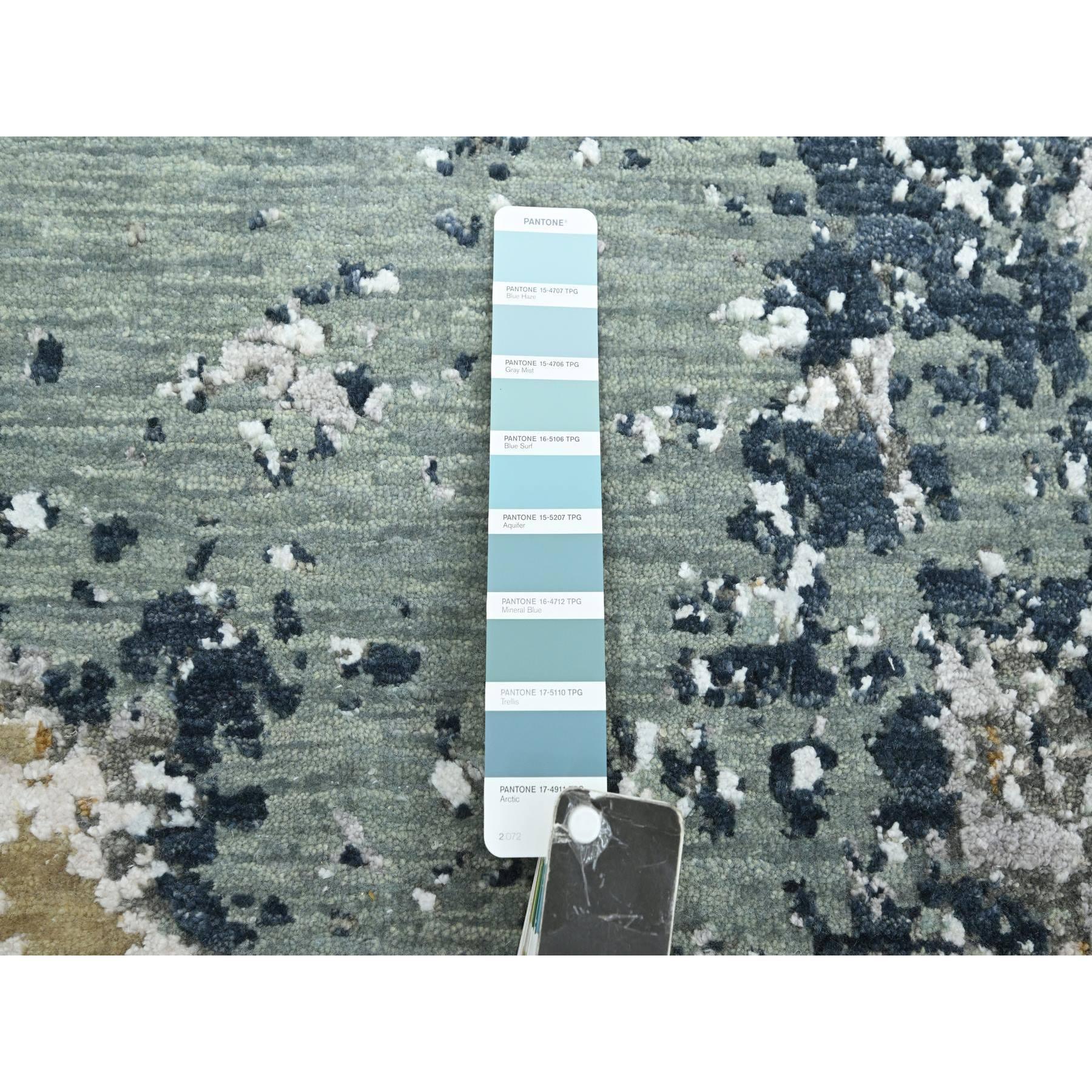 XXI secolo e contemporaneo Tappeto orientale annodato a mano 6'x9'3