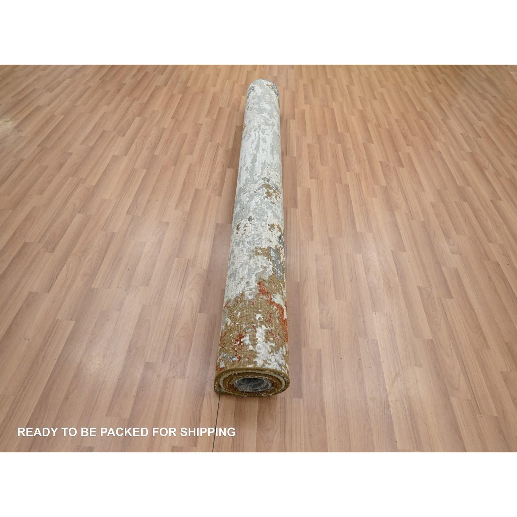 Tappeto orientale annodato a mano 6'x9'3
