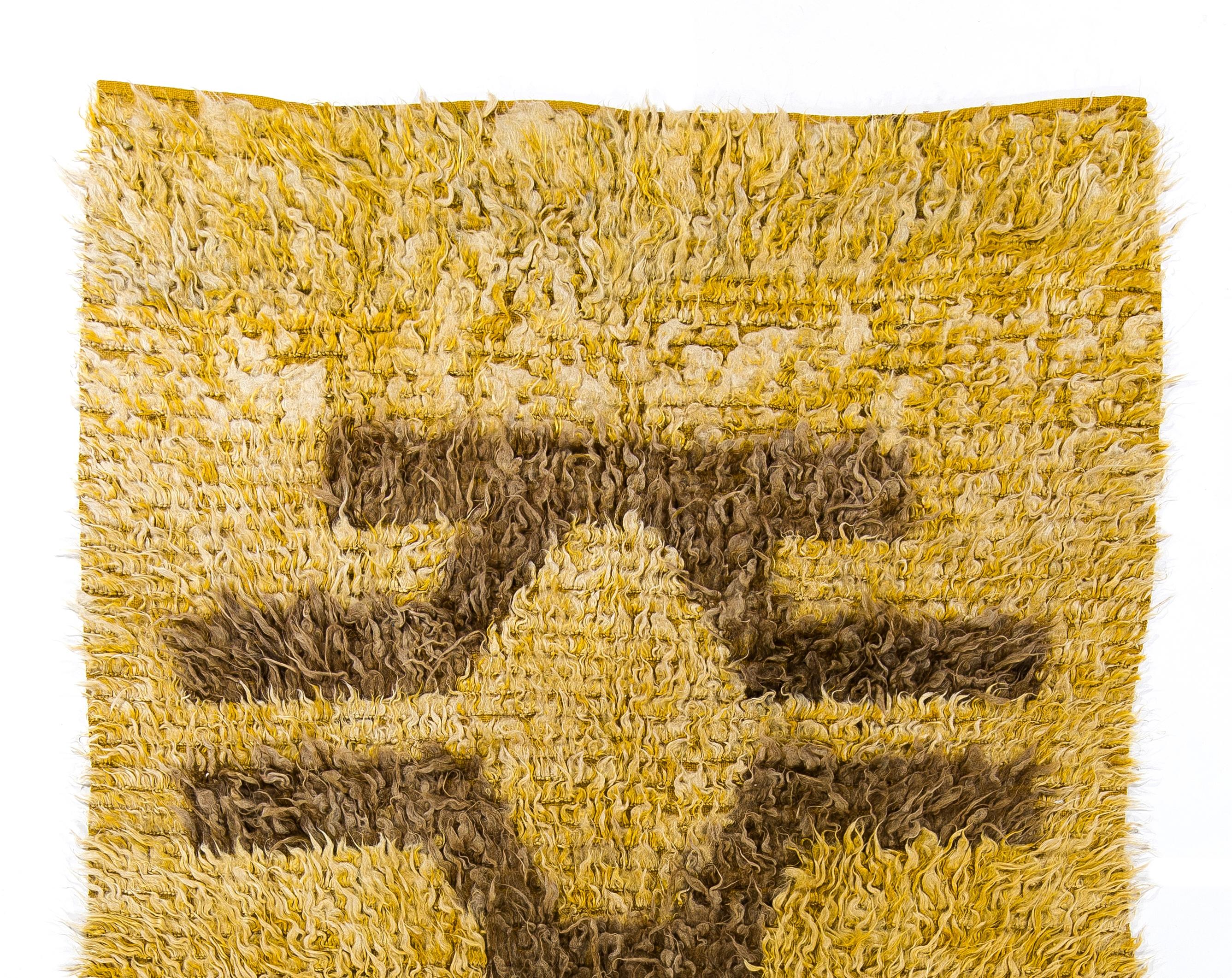 This vintage handmade rug is called 
