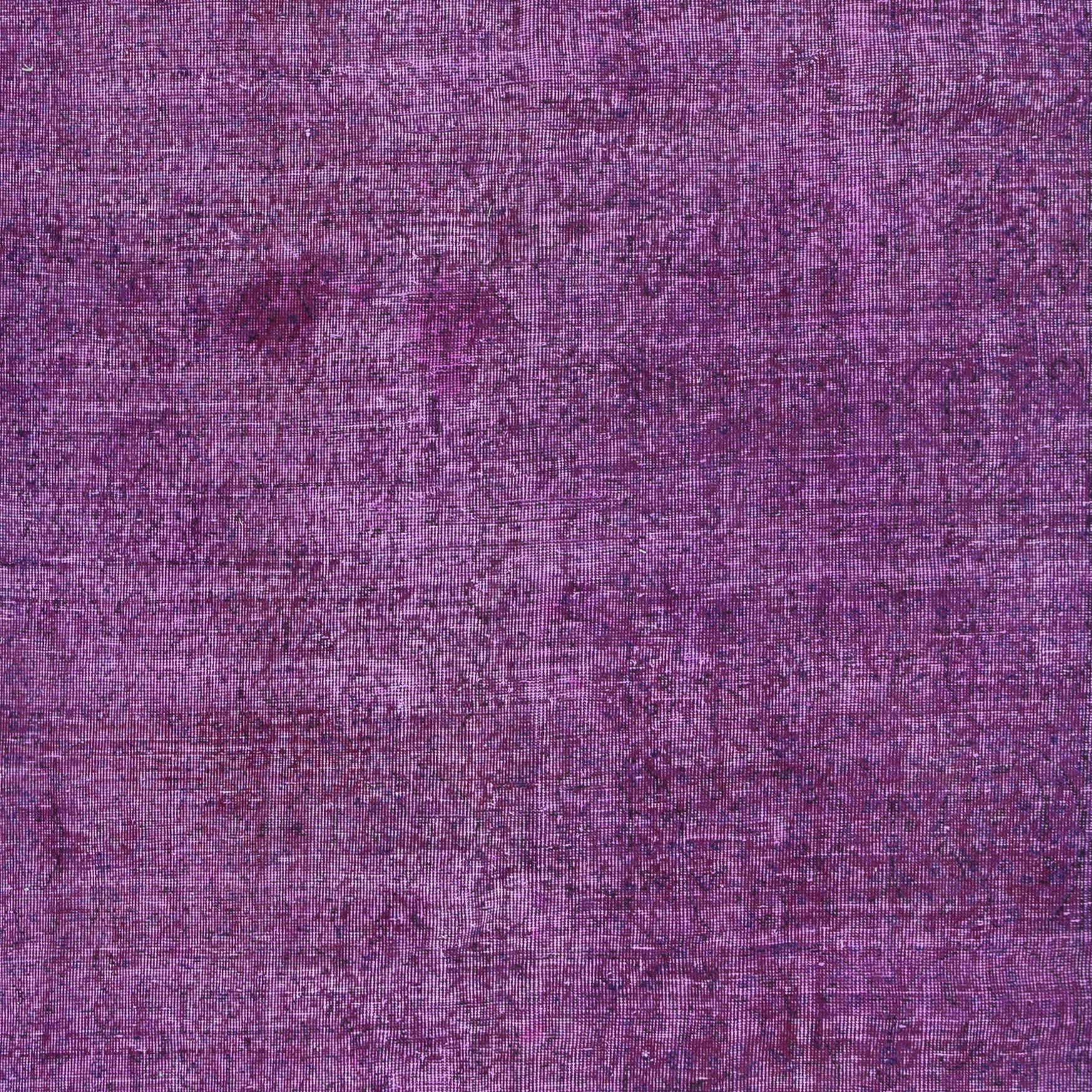 Modern 6x9.8 Ft Purple Handmade Indoor Outdoor Rug for Bedroom. Turkish Bohemian Carpet For Sale