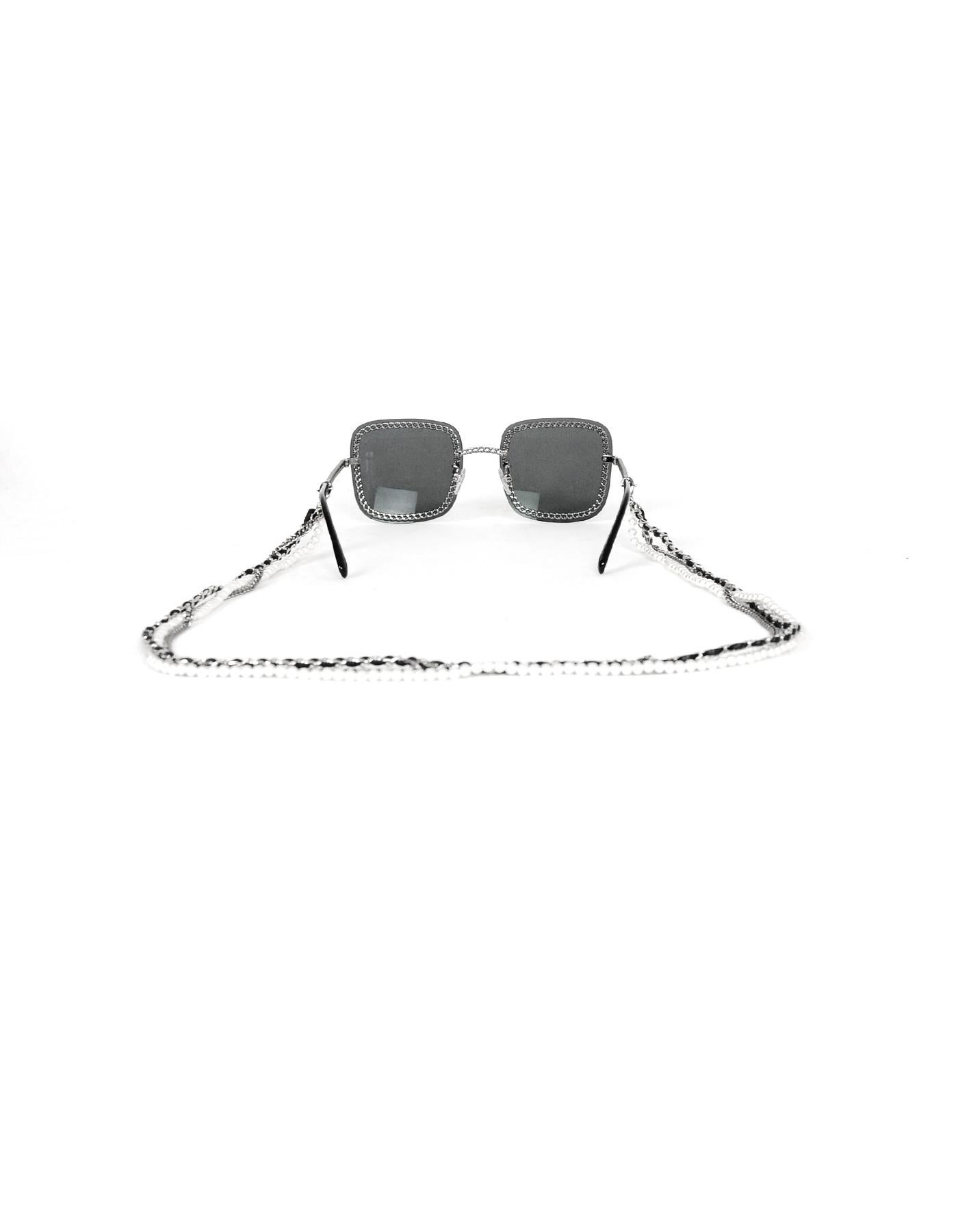 chanel sunglasses with chain