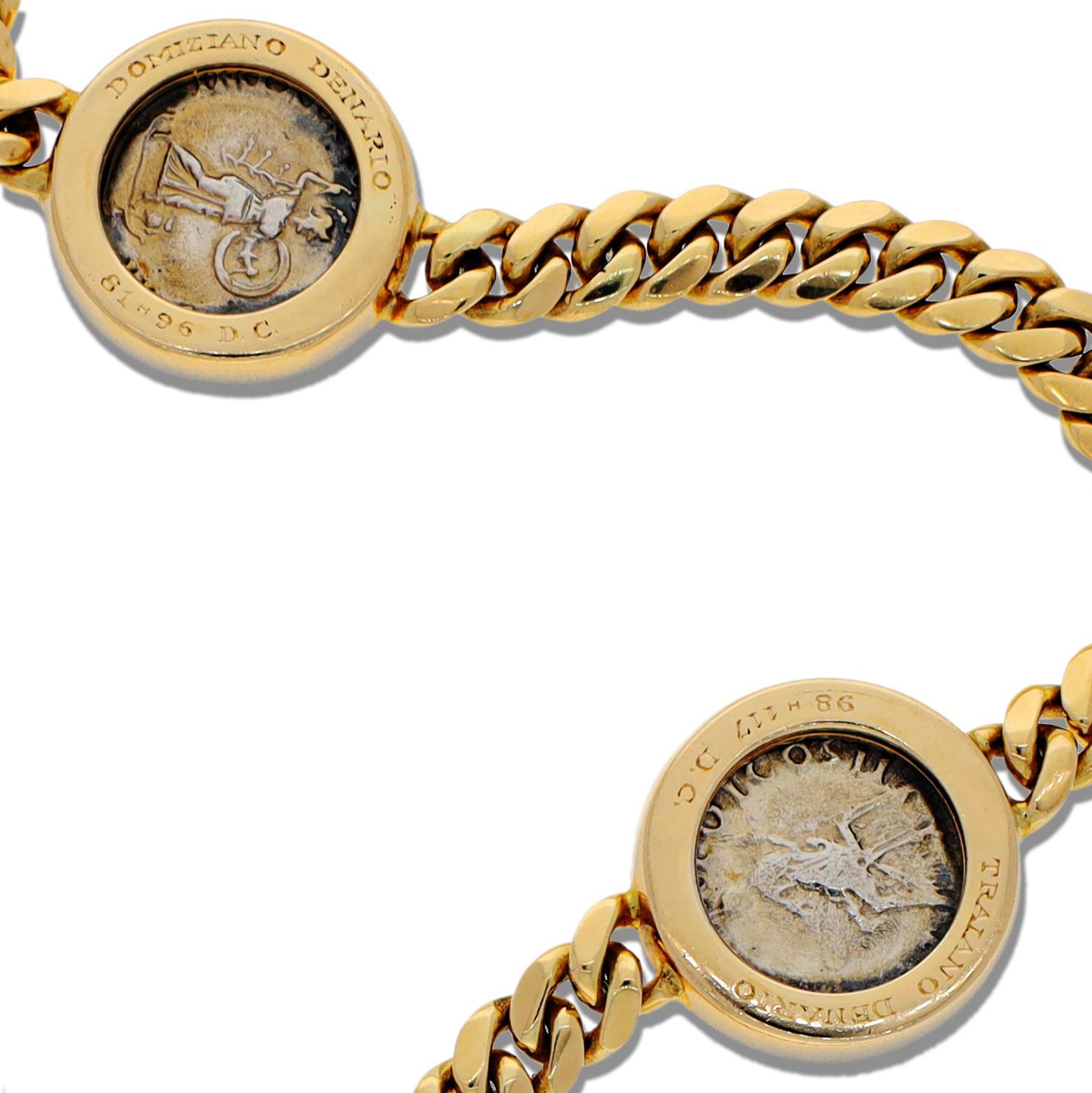 Collier Monete de 7 pièces anciennes Unisexe en vente