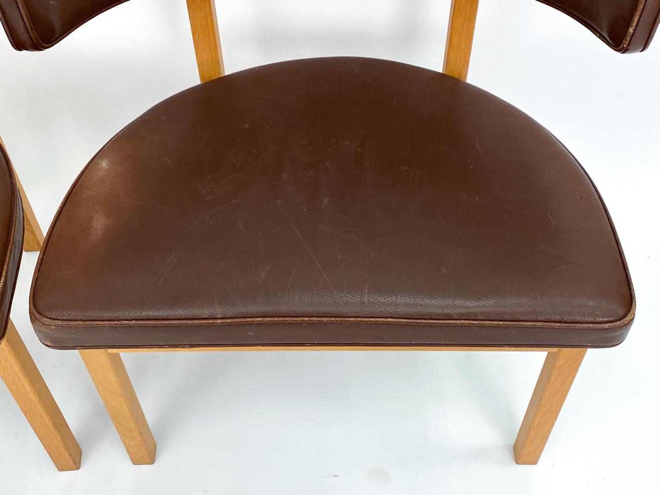 (7) Børge Mogensen 'Model 3245' Chairs for Fredericia Stolefabrik, Denmark For Sale 2