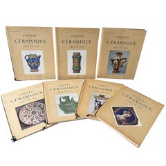 7 “Cahiers de la Céramique et des Arts du Feu” in a Slipcase