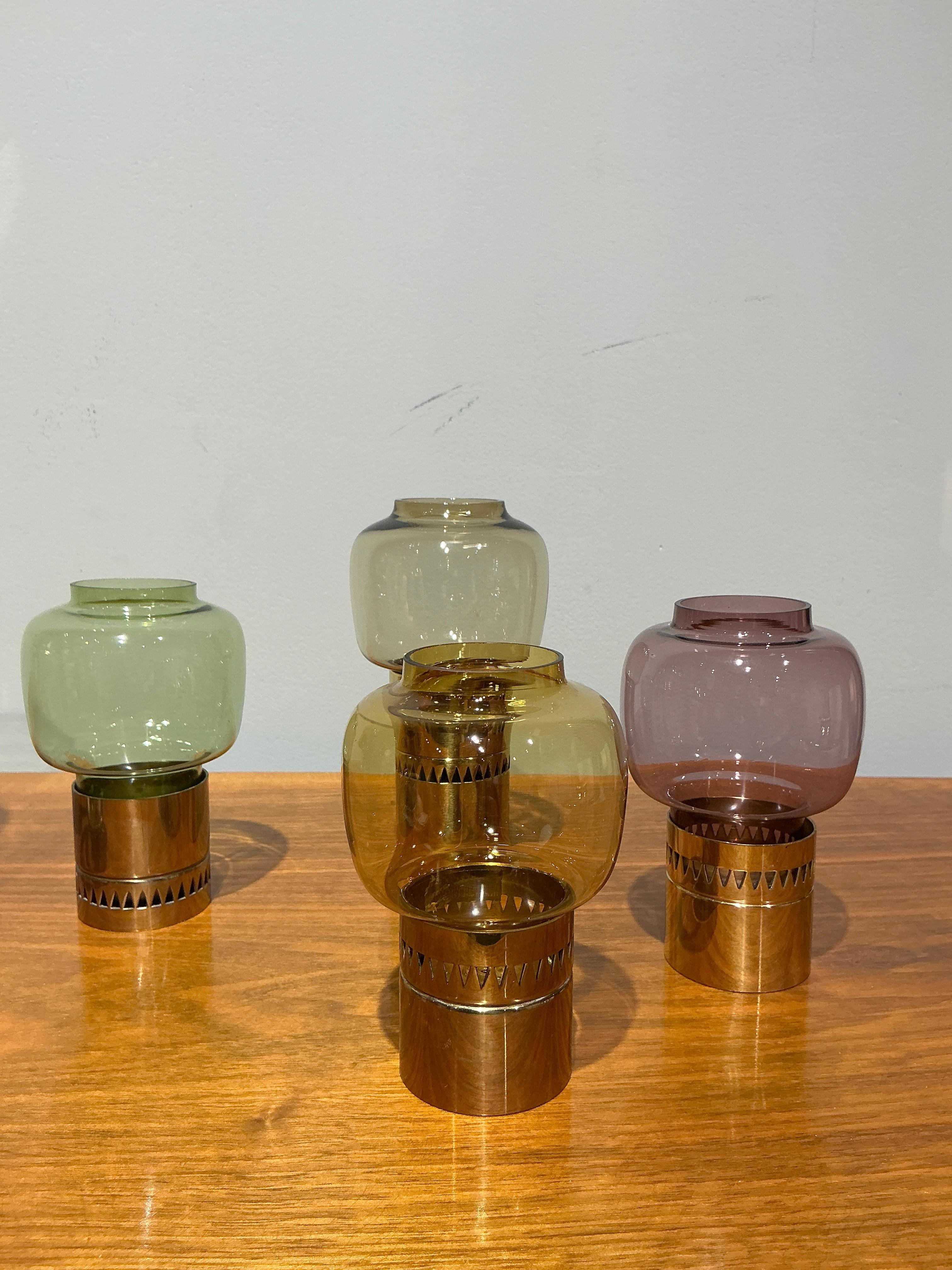 Ottone 7 candelabri Hans-Agne Jakobsson Svezia 1970 in vendita