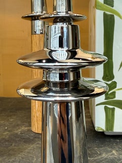 7 candlesticks Rebecca Uth for Georg Jensen Denmark circa 2000