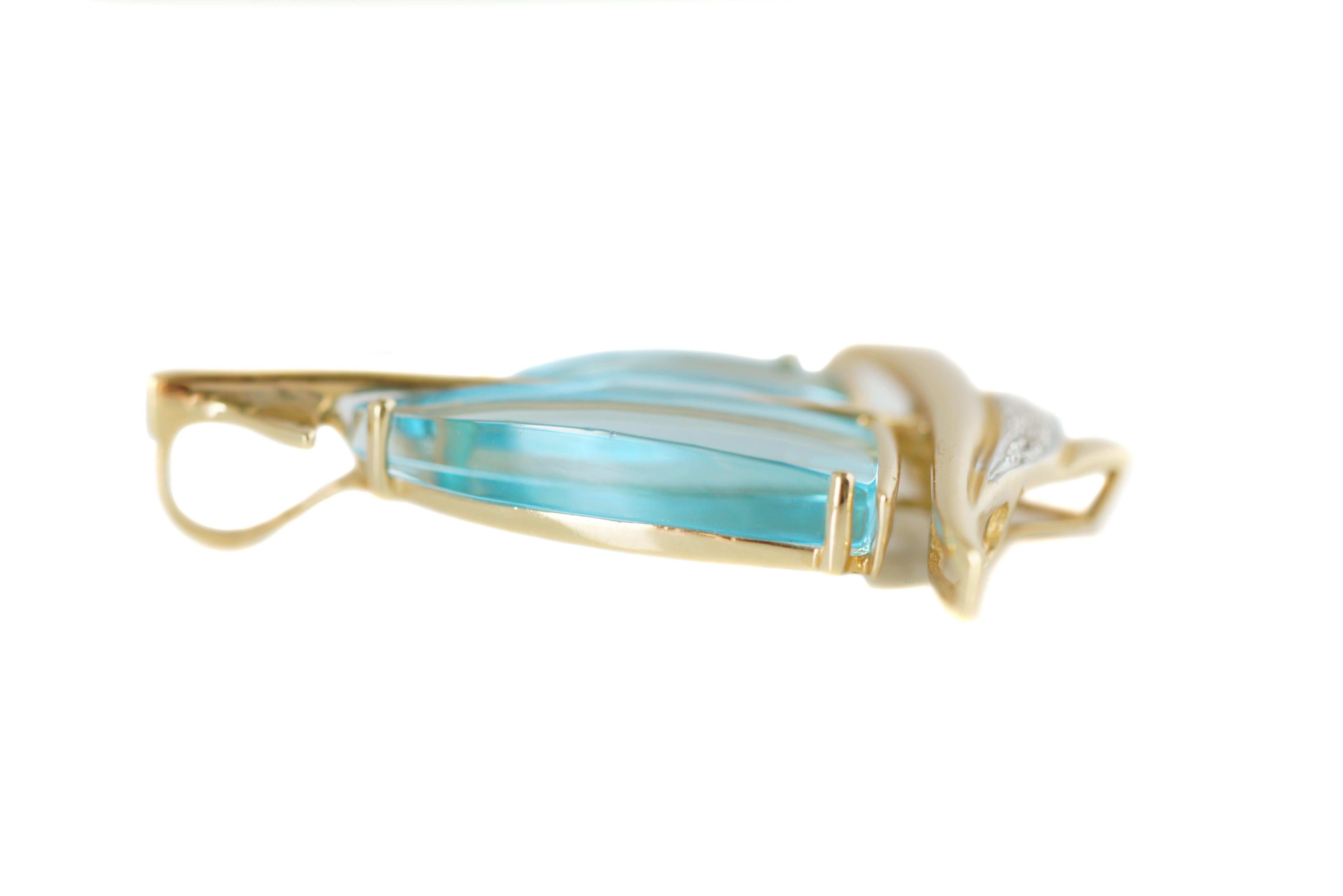 gold sailboat pendant