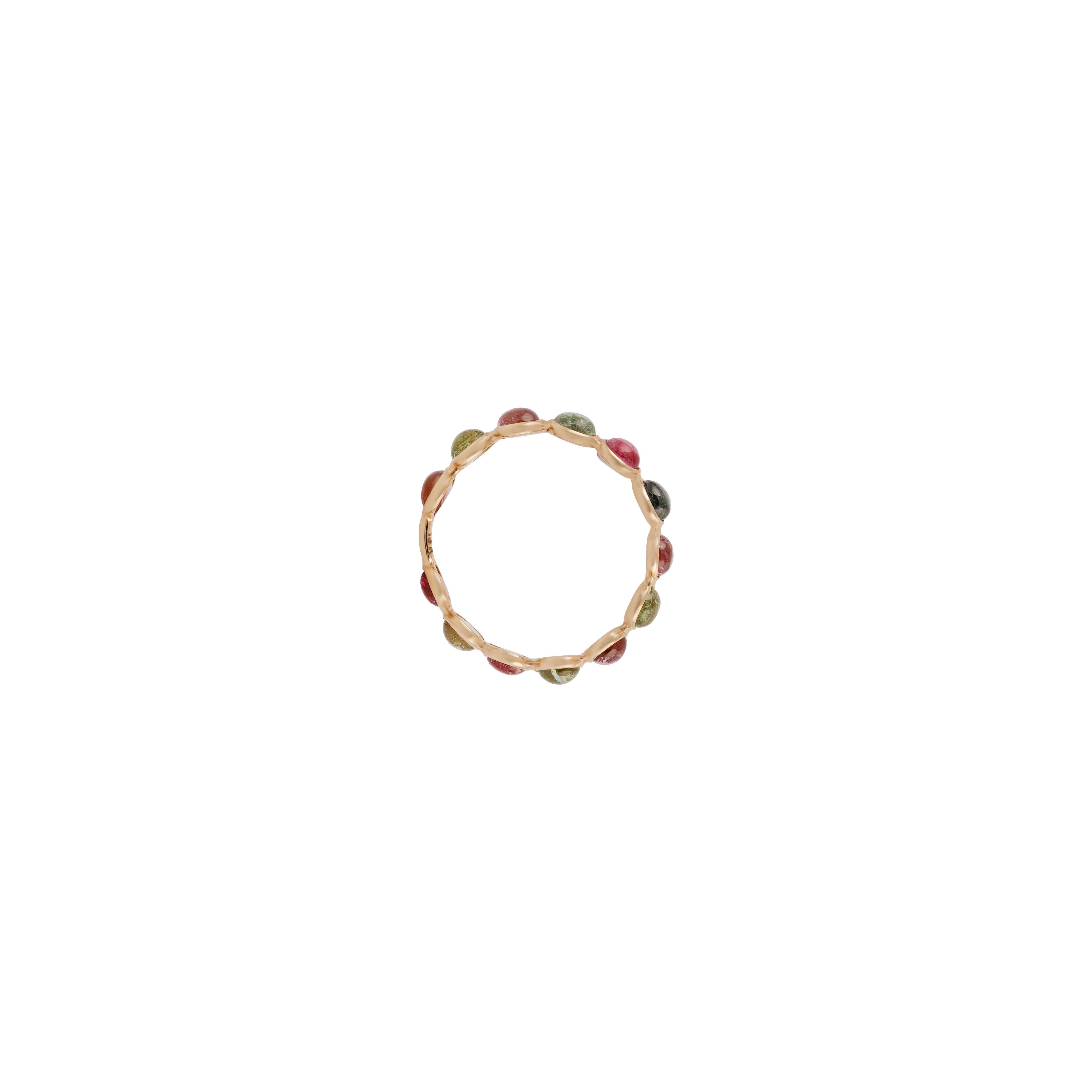 Taille ronde Bracelet en or 18k avec péridot transparent de 7 carats  en vente