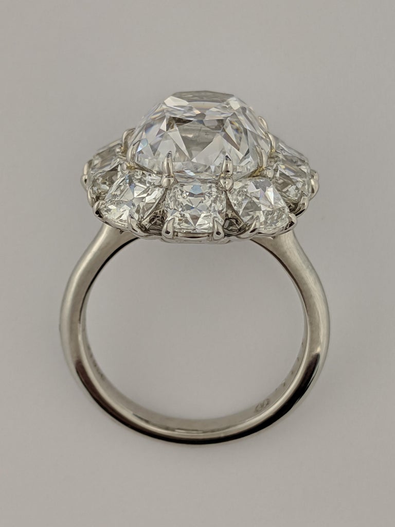 7 Carat Cushion Cut D Vs1 Diamond Ring In Platinum Gia For Sale At 1stdibs 7 Carat Cushion Cut D Vs1 Diamond Ring In Platinum Gia For Sale At 1stdibs