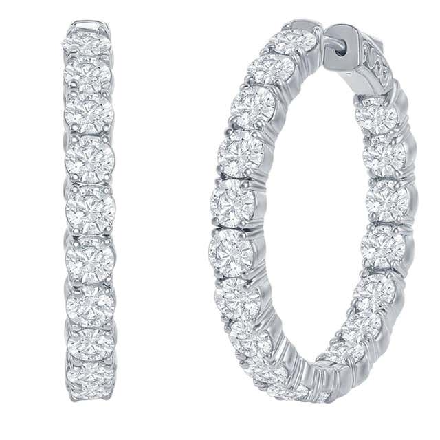 6 inch hoop earrings Clearance