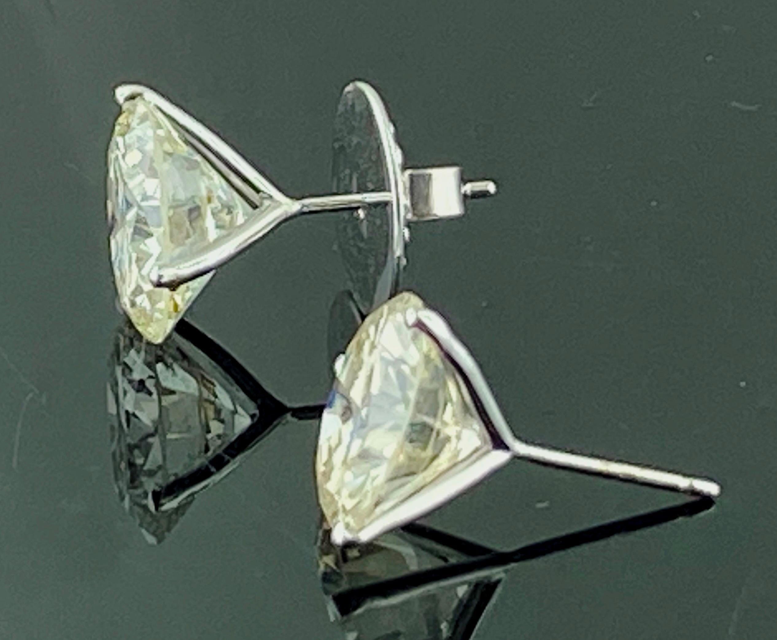 .7 carat diamond earrings
