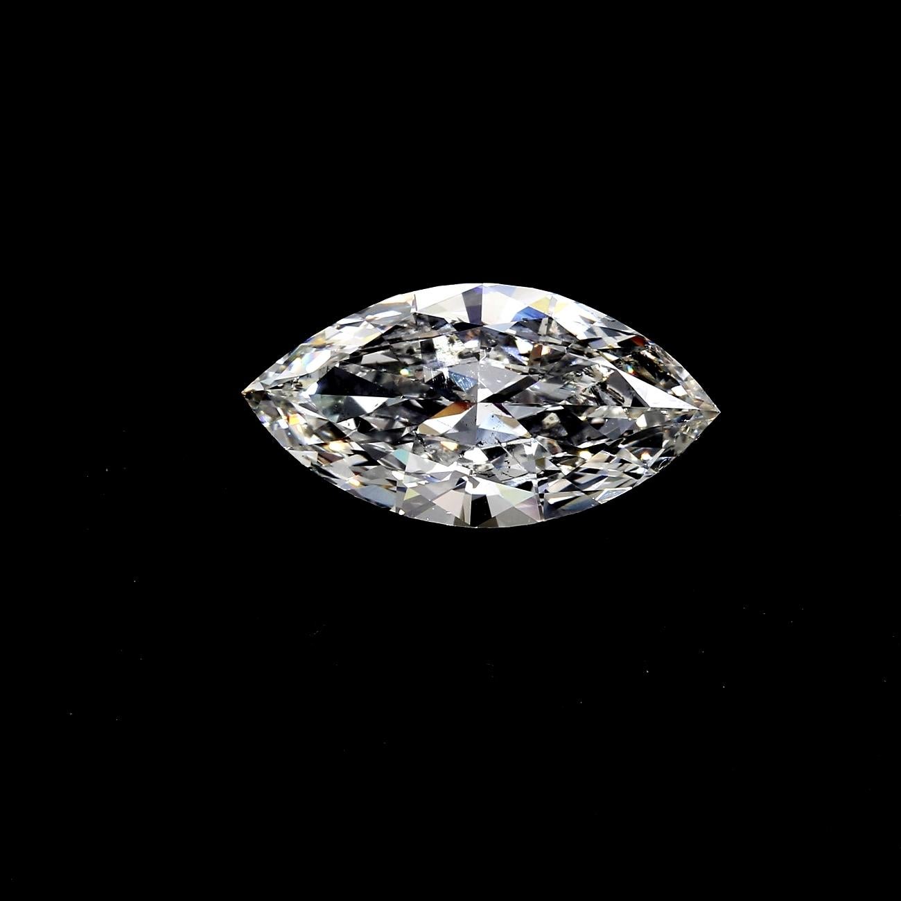 7 Karat Marquiseschliff-Diamant  (Moderne) im Angebot
