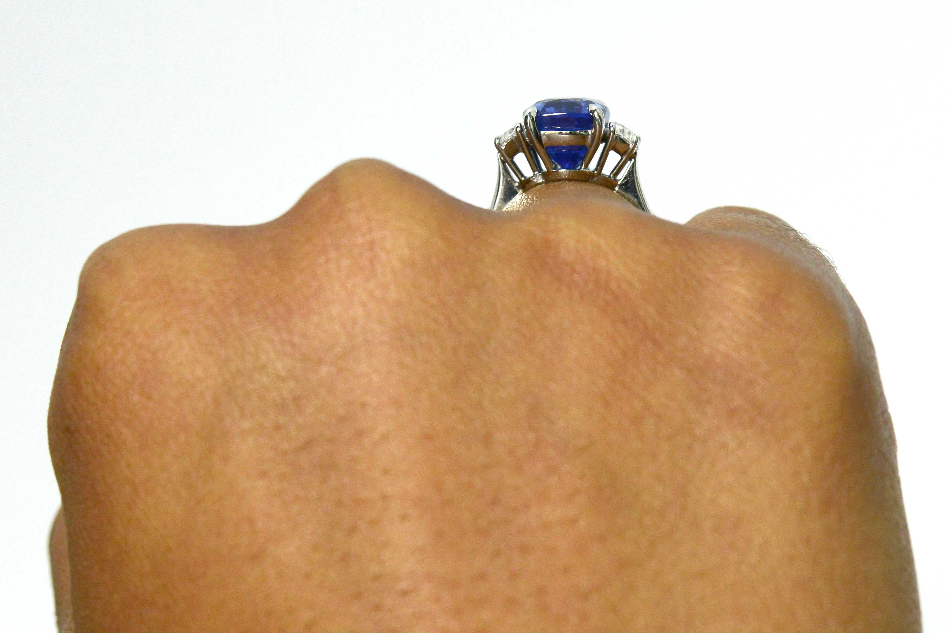 7 carat sapphire ring