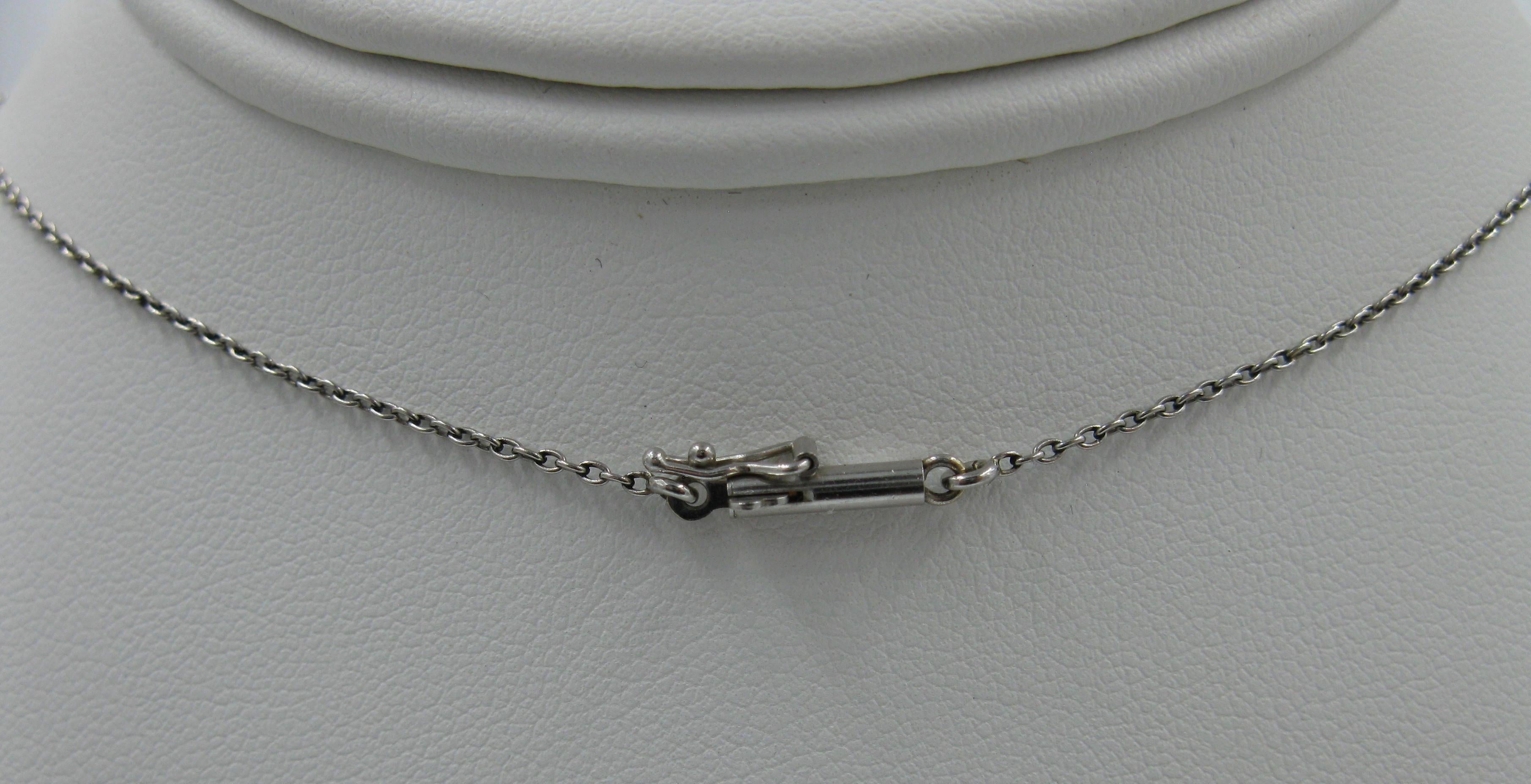 7 Karat Peridot Platin Diamant Lavaliere Halskette, antik, viktorianisch, Edwardian im Angebot 4