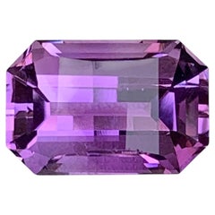 7 Cts Pixel Cut Light Purple Color African Amethyst Gemstone for Ring Jewelry