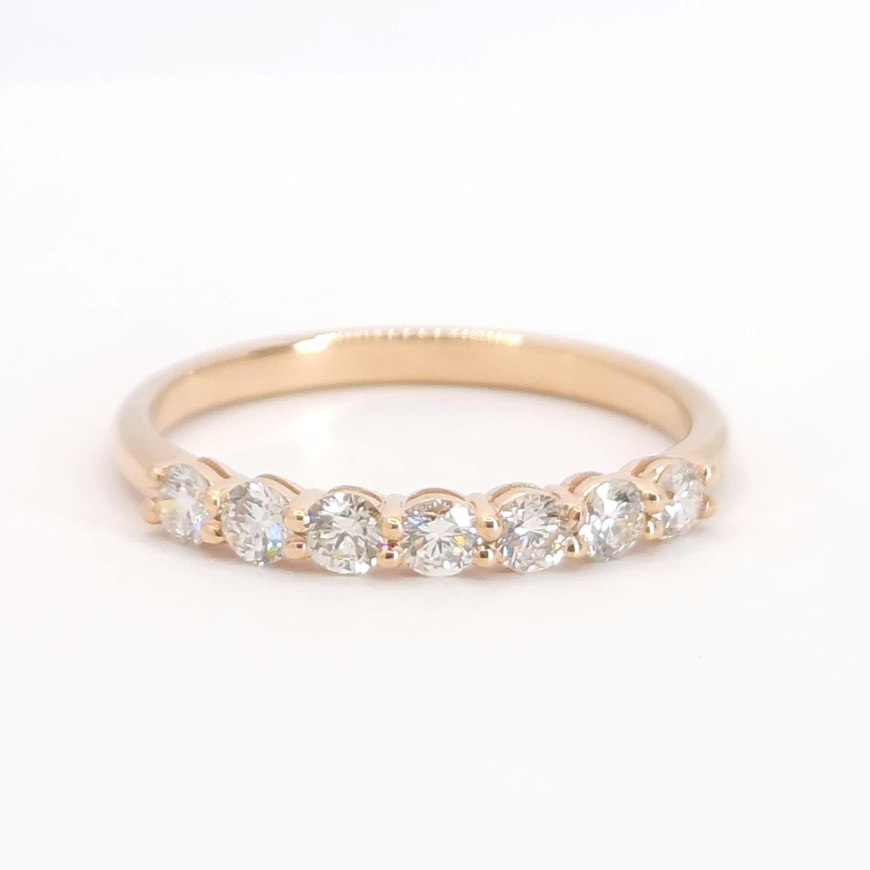 Im Angebot: 7 Diamanten-Ring () 6