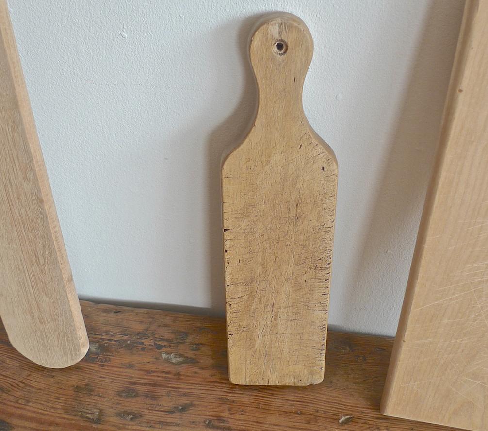 7 Different French Vintage Small Wood Bread Boards 3