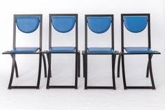 7 Esszimmerstühle von Karl Friedrich Förster für KFF Deutschland, 1980er Jahre, 7-teilig