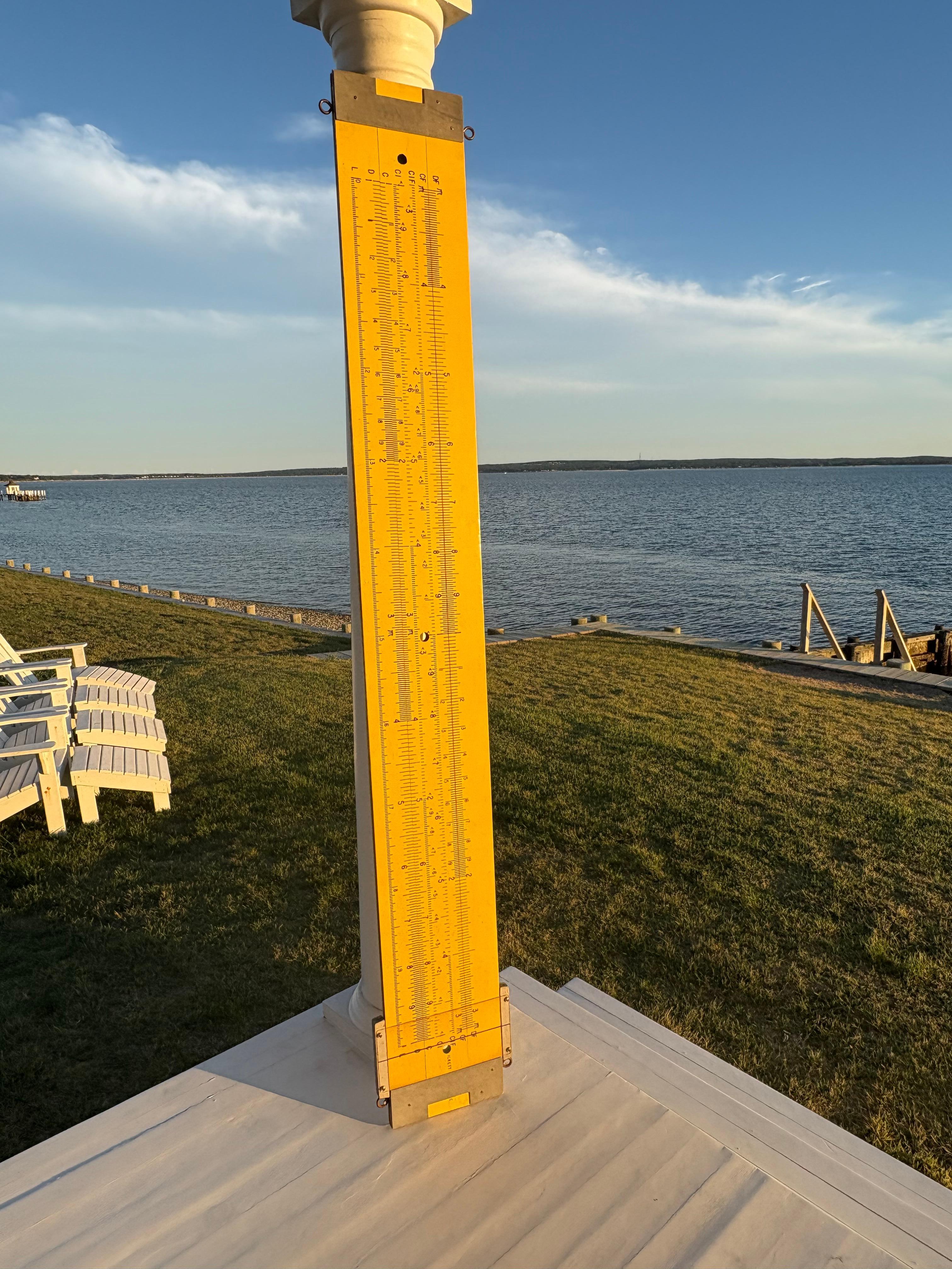 7 Foot Industrial Giant Slide Ruler by Pickett in the 1960s For Sale 8