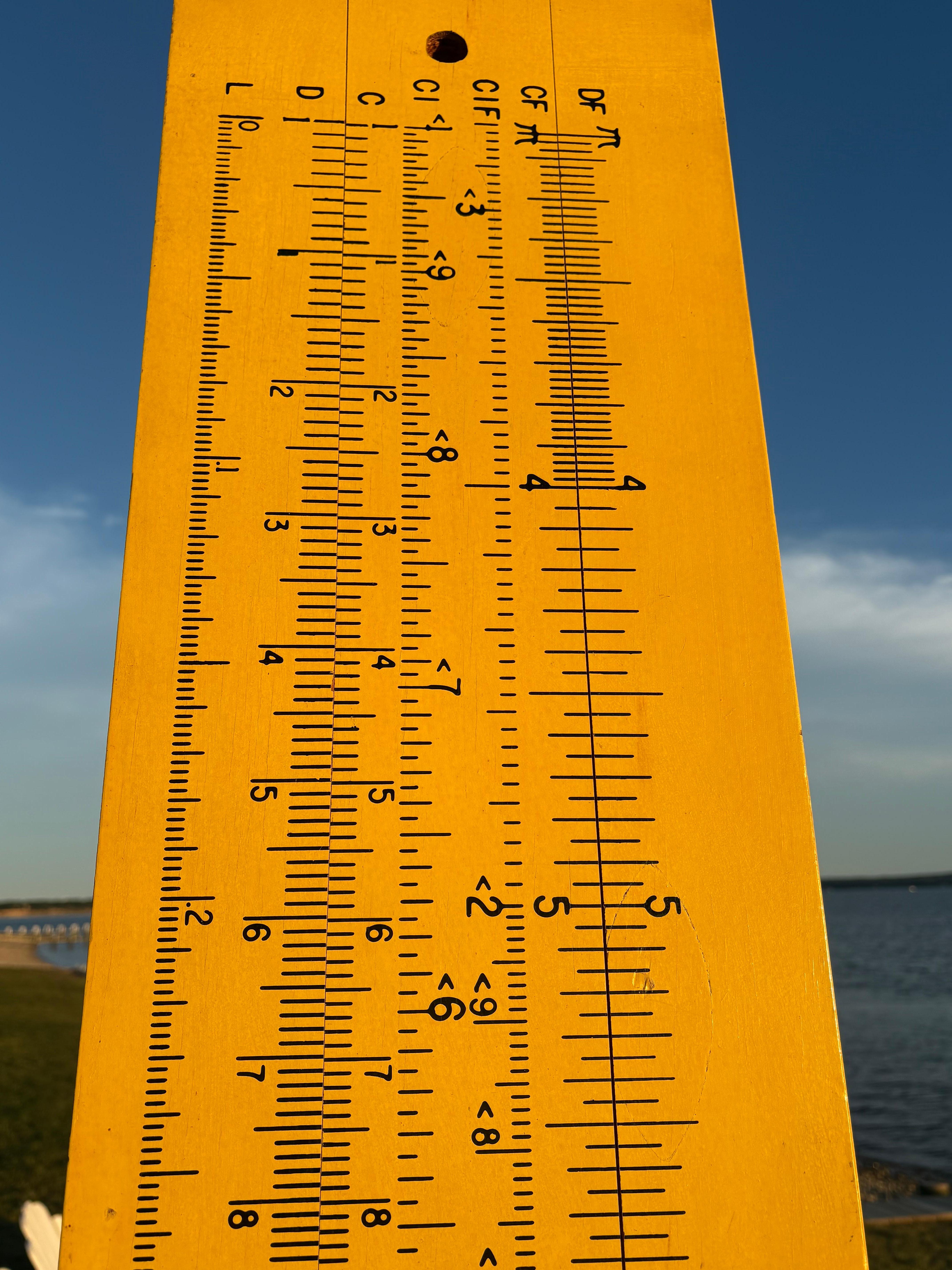 7 Foot Industrial Giant Slide Ruler by Pickett in the 1960s For Sale 9