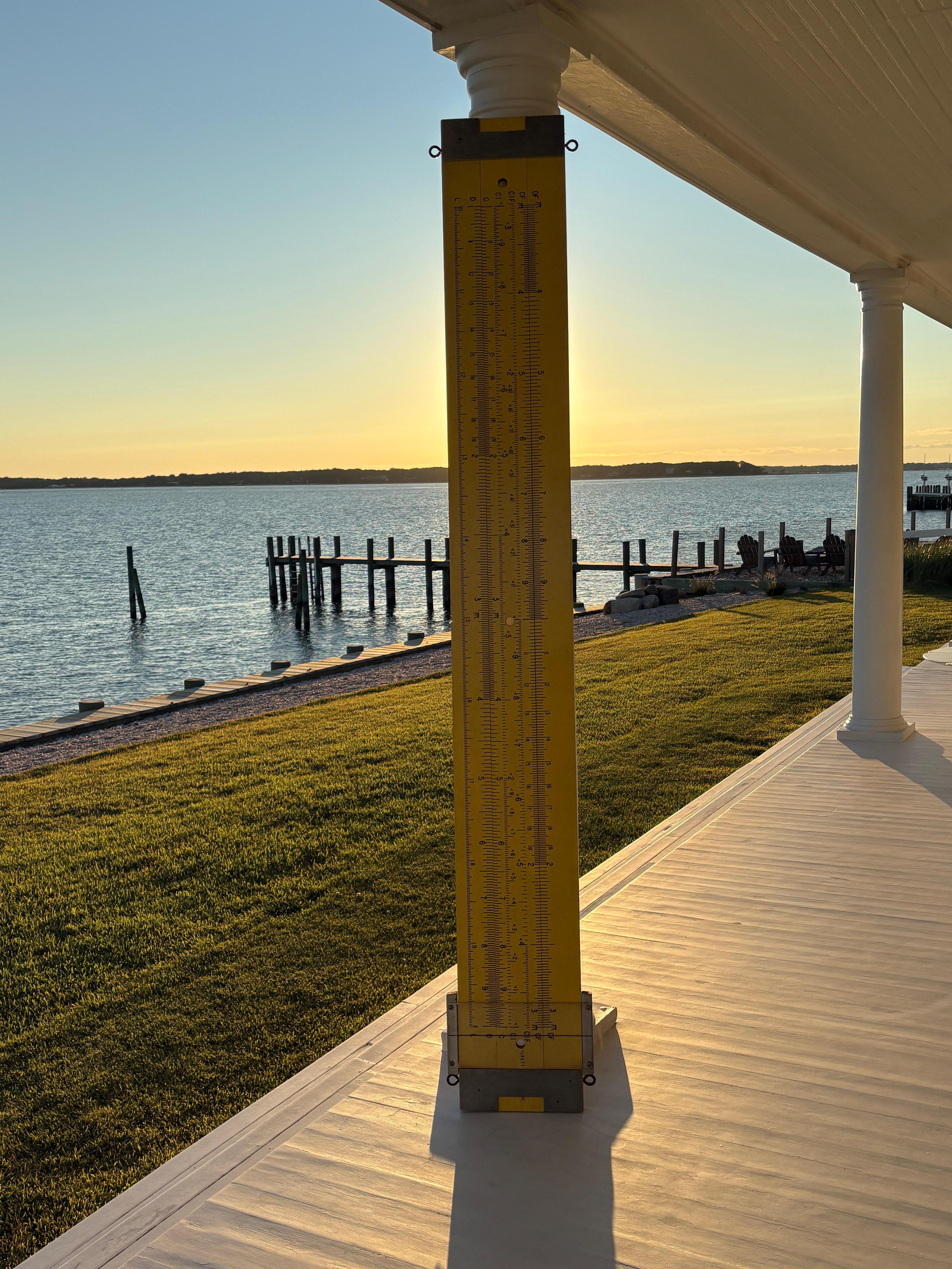 7 Foot Industrial Giant Slide Ruler by Pickett in the 1960s For Sale 11