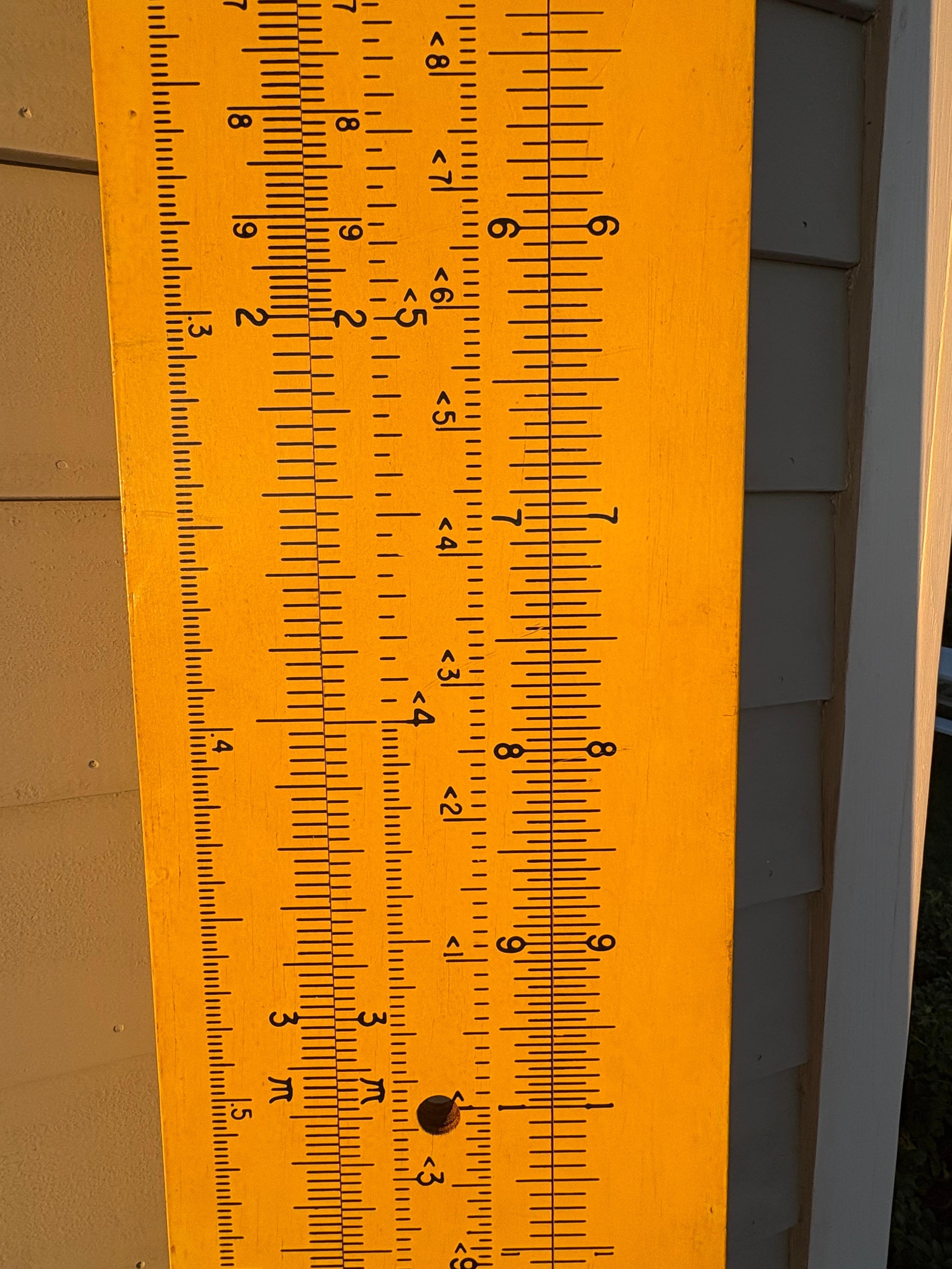 20th Century 7 Foot Industrial Giant Slide Ruler by Pickett in the 1960s For Sale