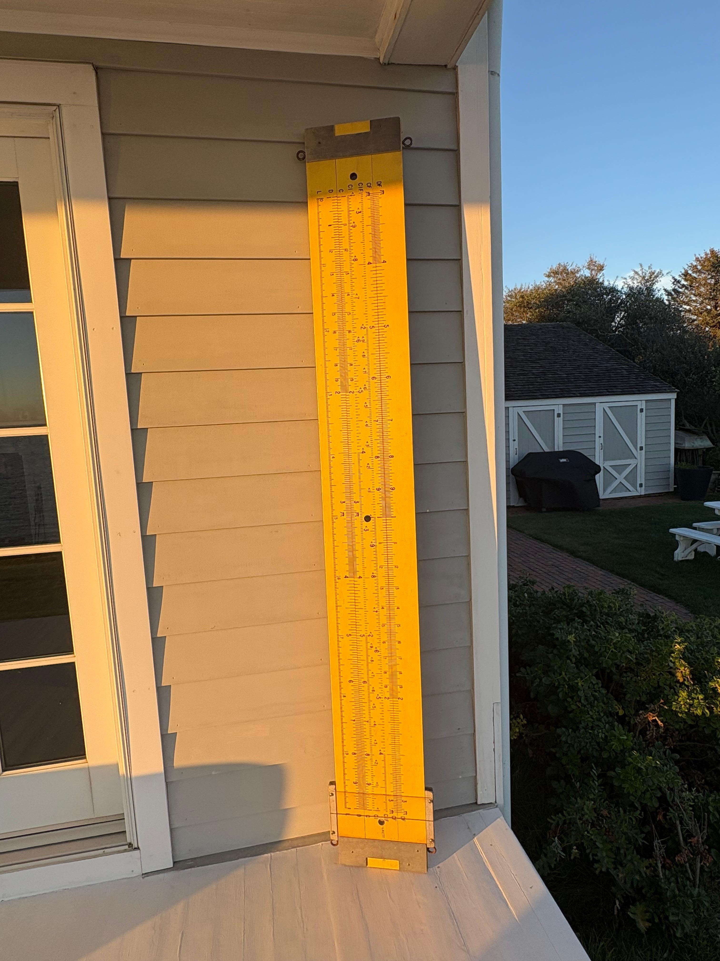 7 Foot Industrial Giant Slide Ruler by Pickett in the 1960s For Sale 1