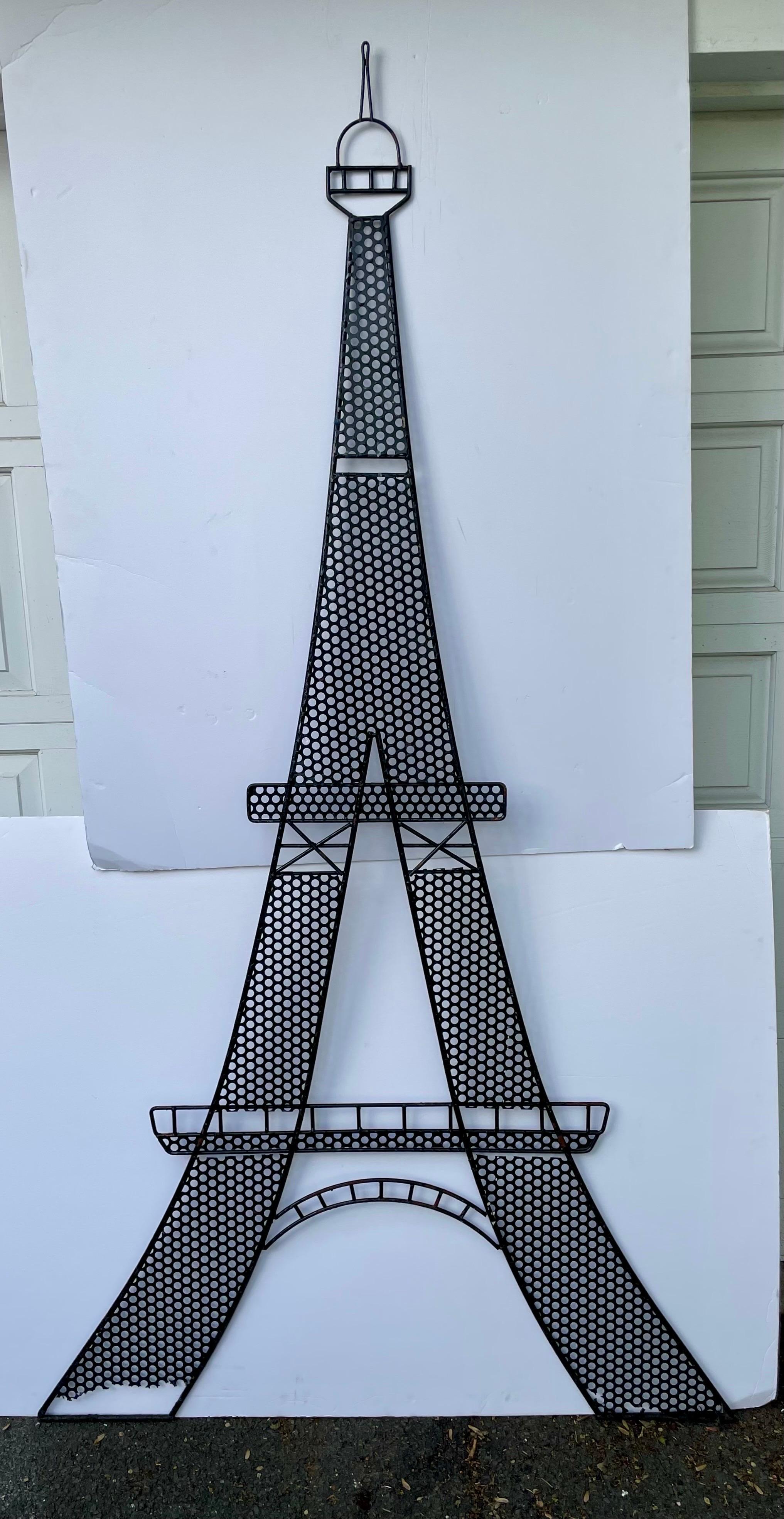 Iron Eiffel Tower Garden Trellis For Sale 3