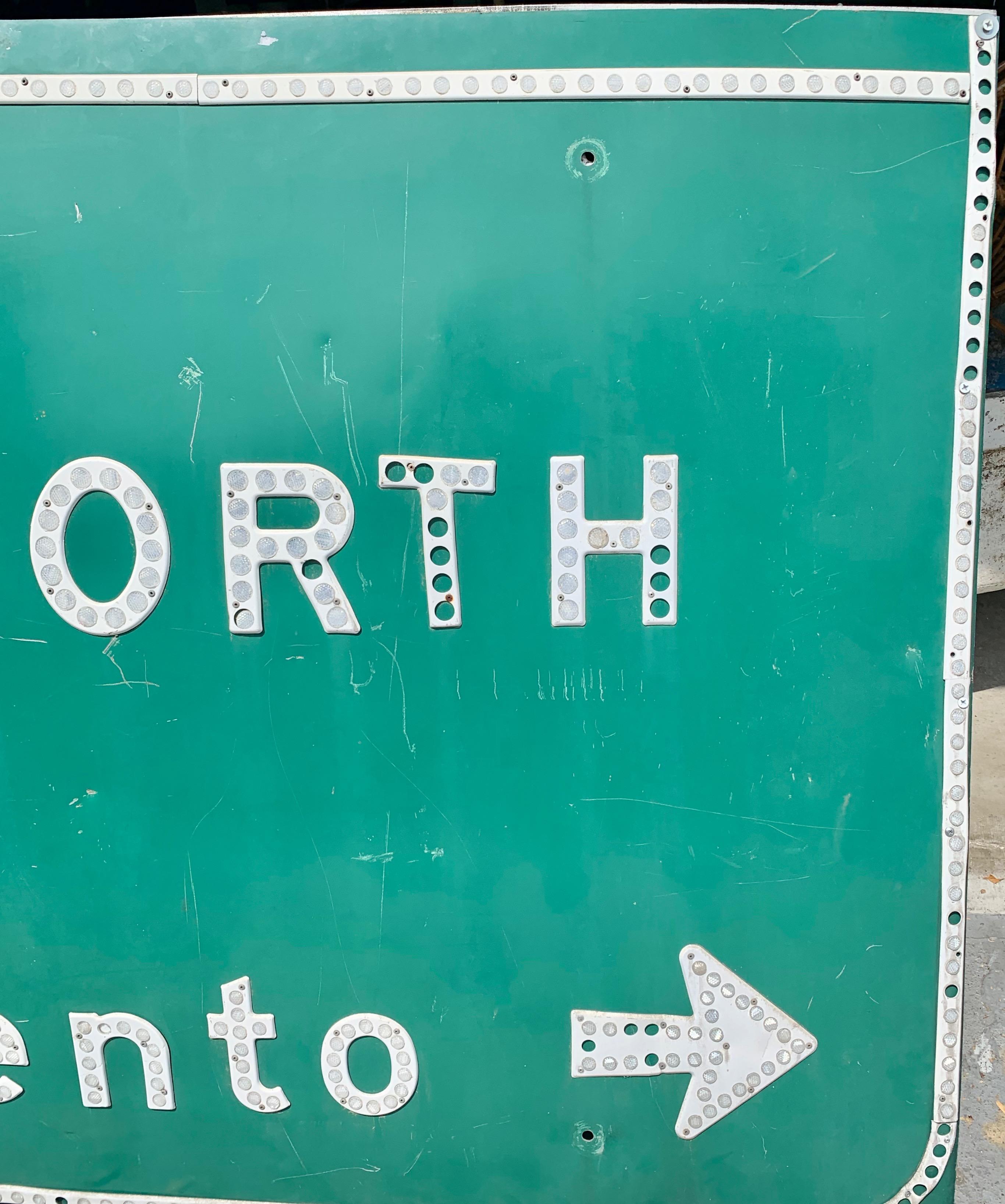 Late 20th Century Vintage Los Angeles 405 Freeway Sign