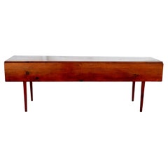 Rustic Drop Leaf Console Dining Table