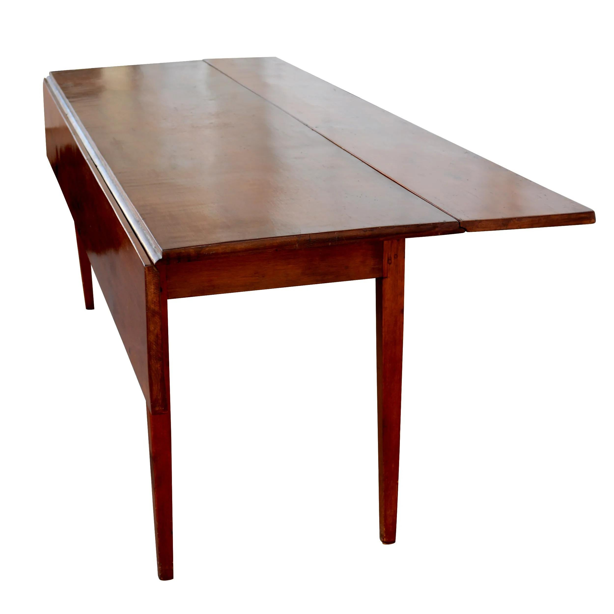 Table de salle à manger console rustique à abattant Bon état - En vente à Pasadena, TX