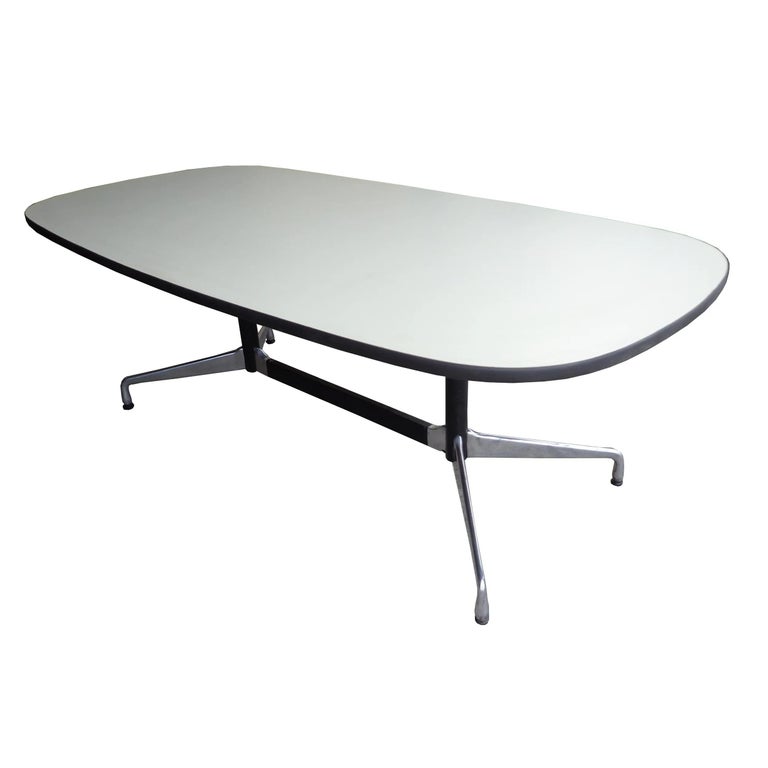 20th Century Vintage Herman Miller Eames Racetrack Conference Table For Sale