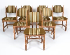 (7) Henning Kjaernulf Danish Mid-Century Dining Chairs