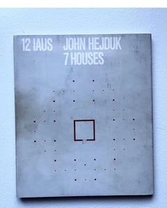 7 Houses Exhibition Catalog by John Hejduk, Softcover, 1980