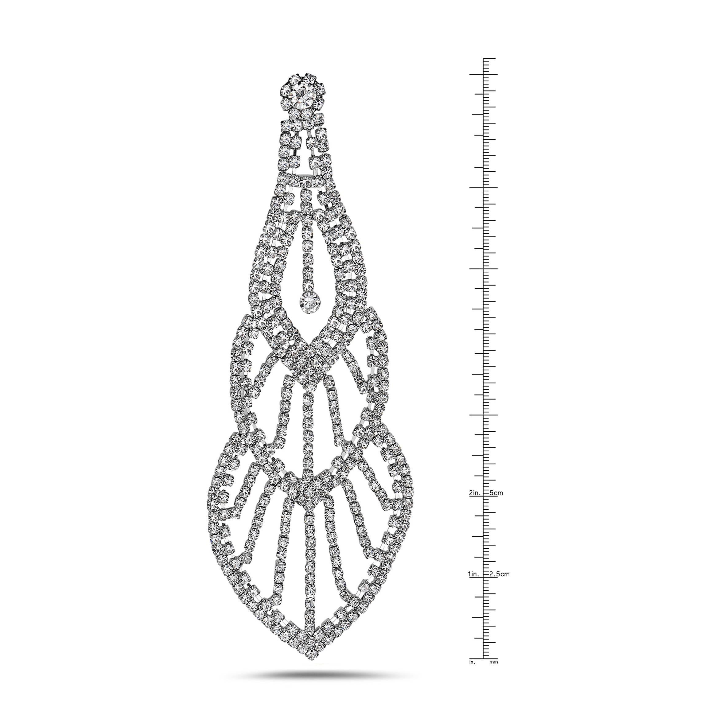 Modern Emilio Jewelry 110.00 Carat Diamond Red Carpet Earrings For Sale