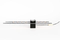 Lampe « 7+ » de Theodore Waddell, édition Zanotta, Italie, datant d'environ 1969
