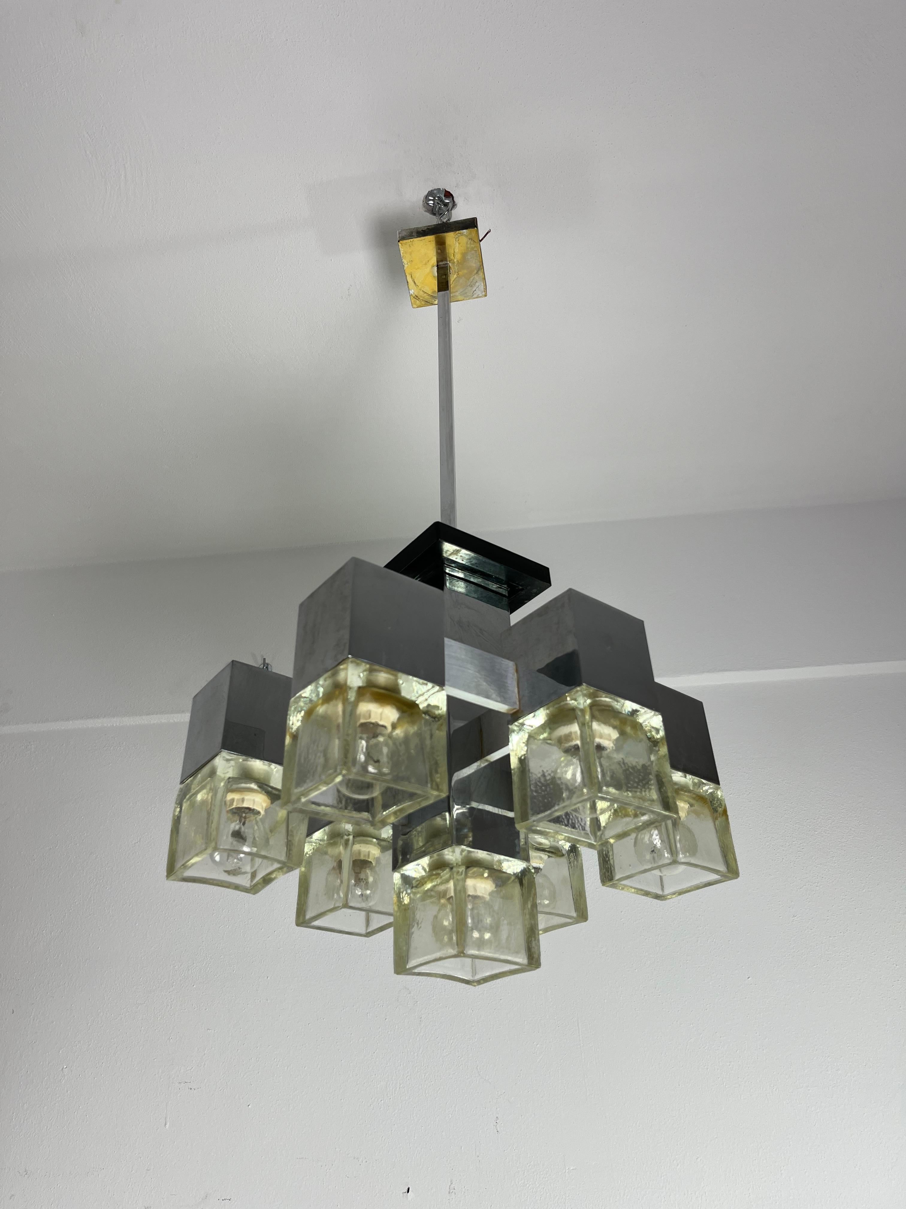 Lampadario a 7 luci modello 