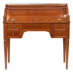 7 Louis XVI Period Cylinder Desk, 18th Century