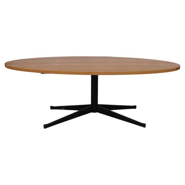 7' Maple Steelcase Dining Conference Table at 1stDibs | steelcase round ...