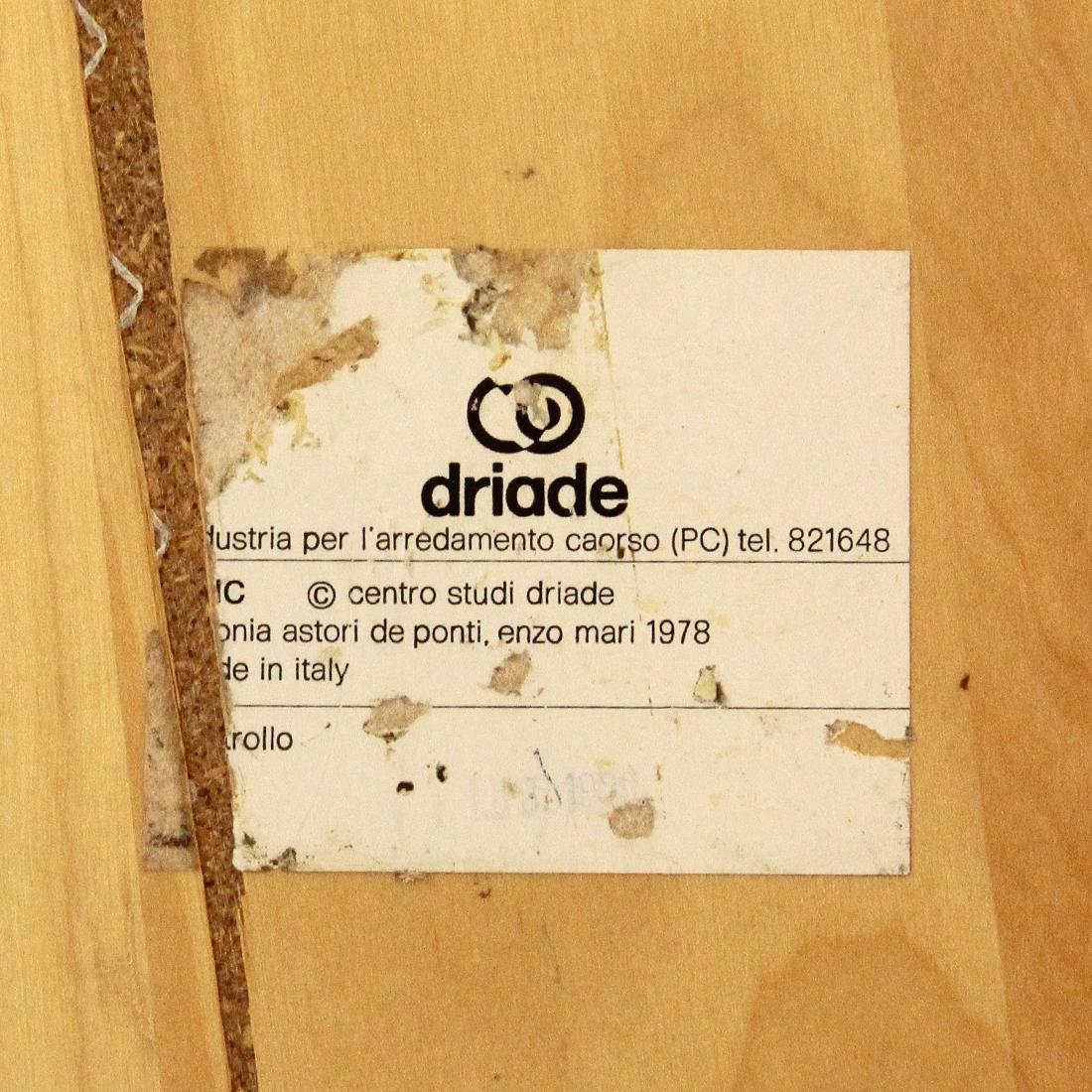 7 contenitori quadrati 'Bric' del Centro Studi Driade per Driade 1970 8