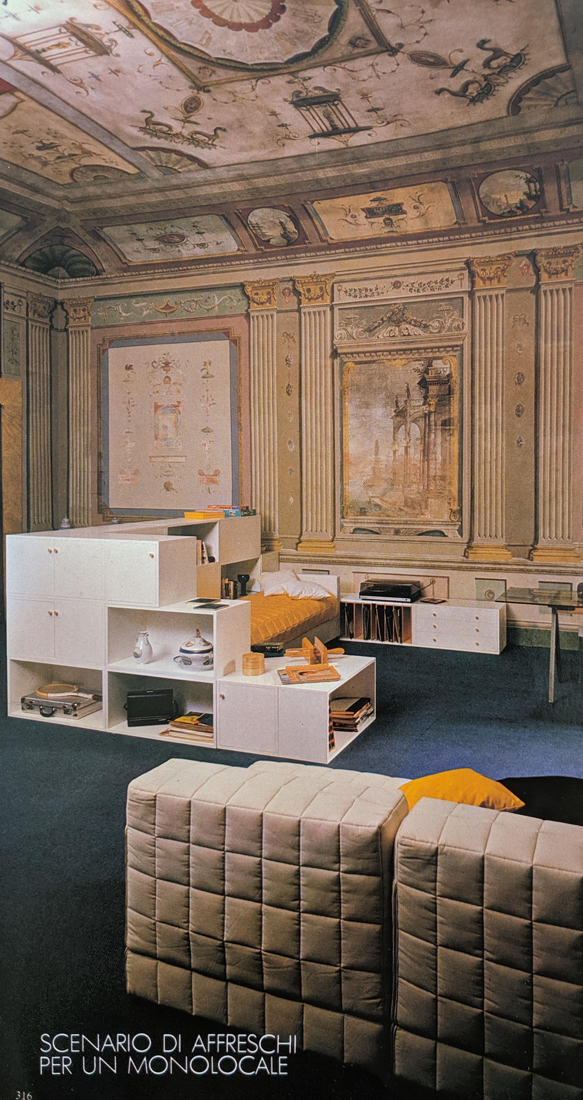 7 contenitori quadrati 'Bric' del Centro Studi Driade per Driade 1970 9