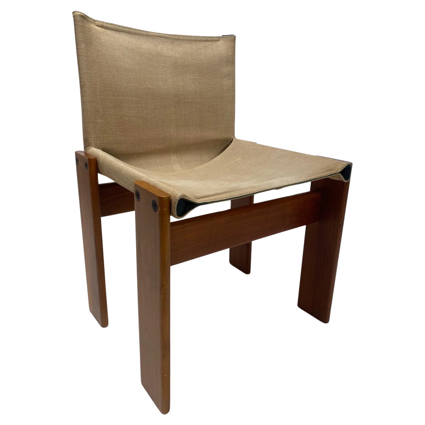 7 'Monk' Chair by Afra & Tobia Scarpa, Molteni, Italy 1974 For Sale