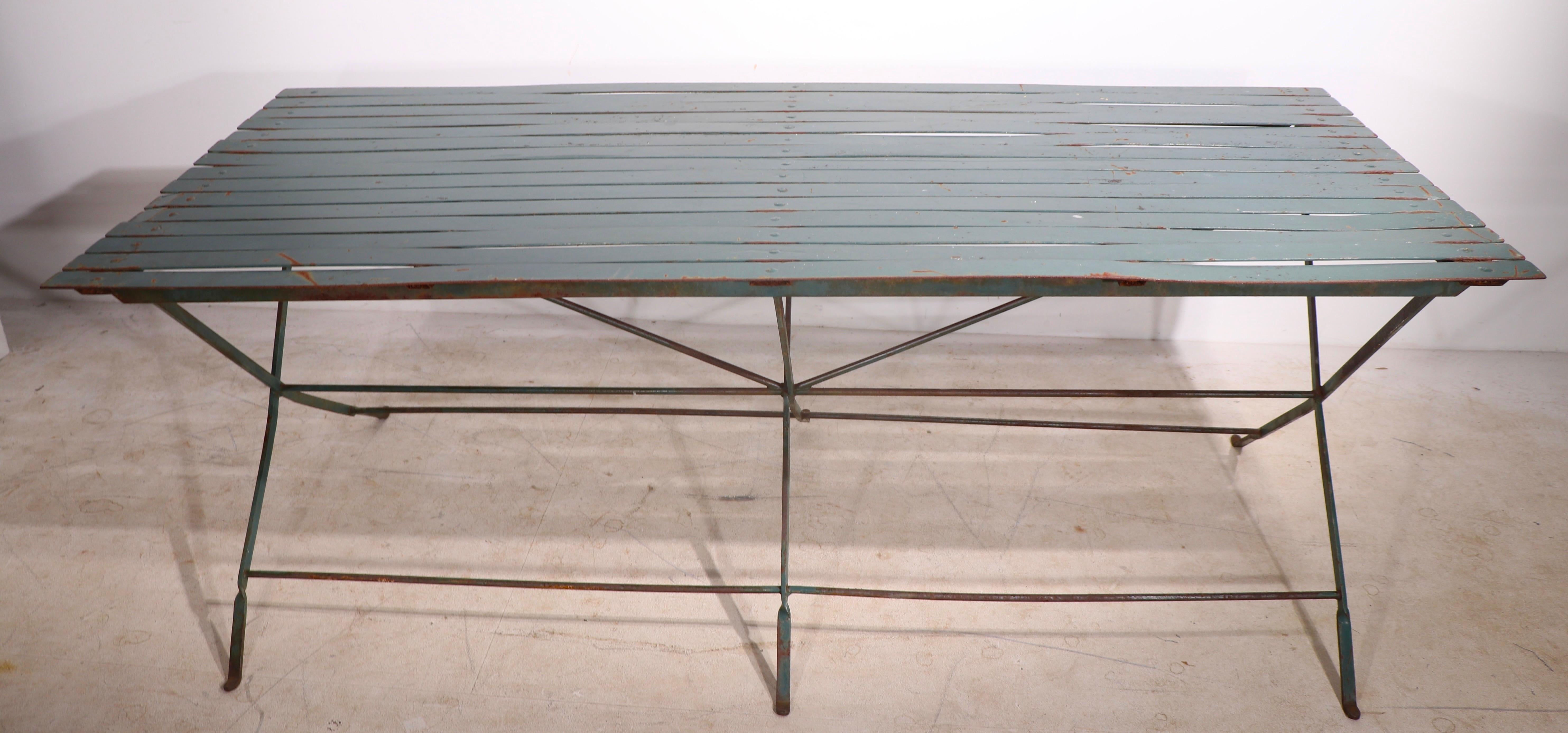 7-piece wrought iron patio set
