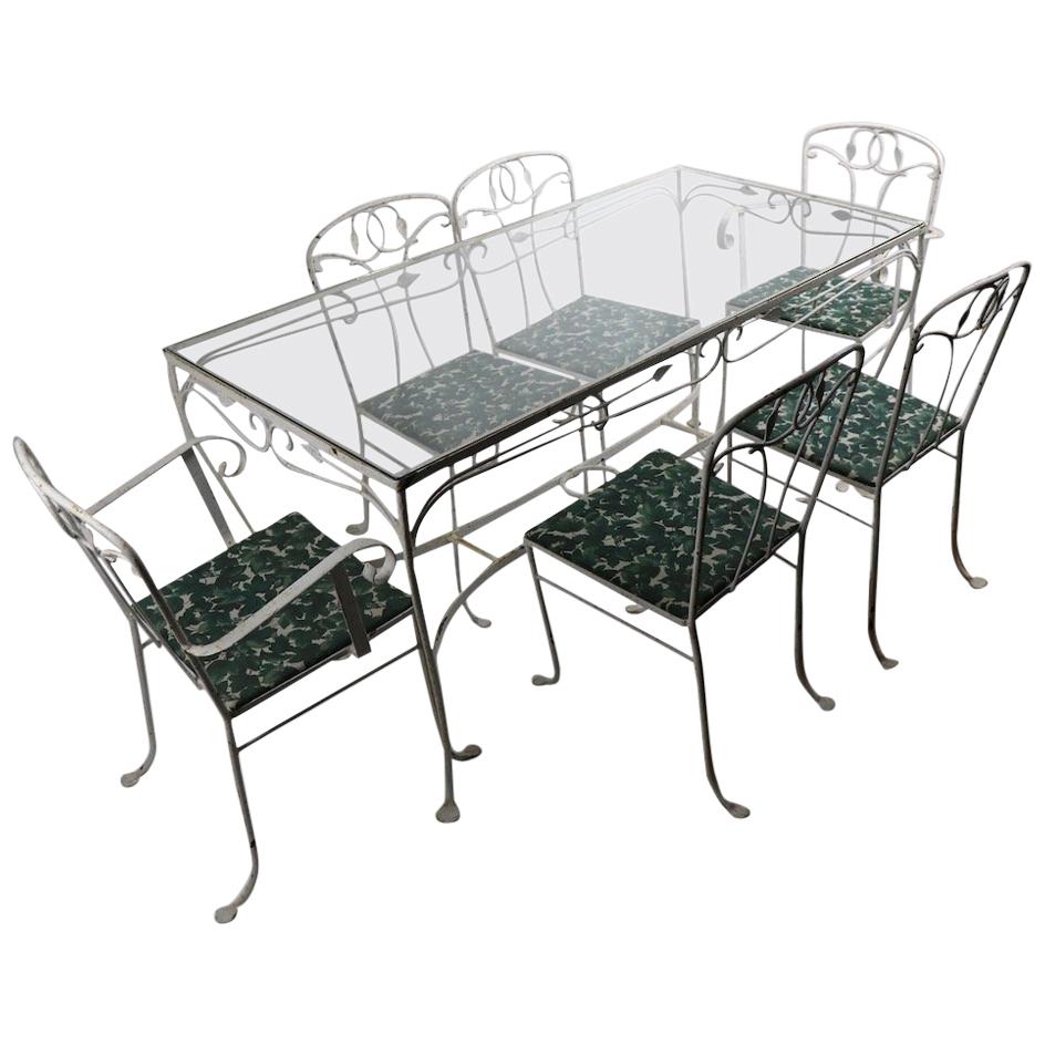 7 Pc Garden Patio Dining Set by Salterini