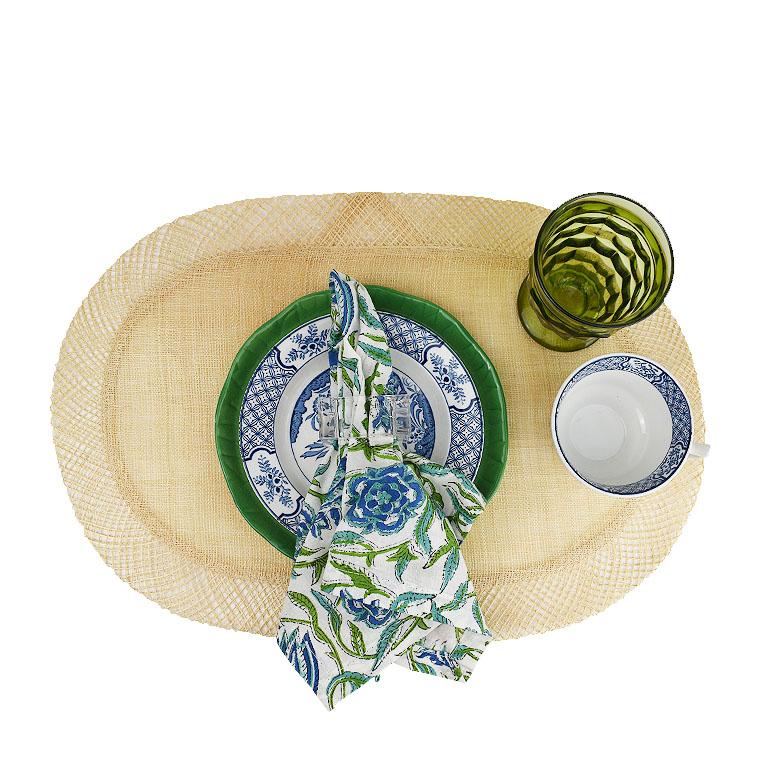We’re taking the pressure of hosting your next dinner party off your “plate”. This lovely blue and green set of 12 place settings is a one stop shop to a beautiful place setting. This set includes 12, 7 piece place settings. A heart in the making,