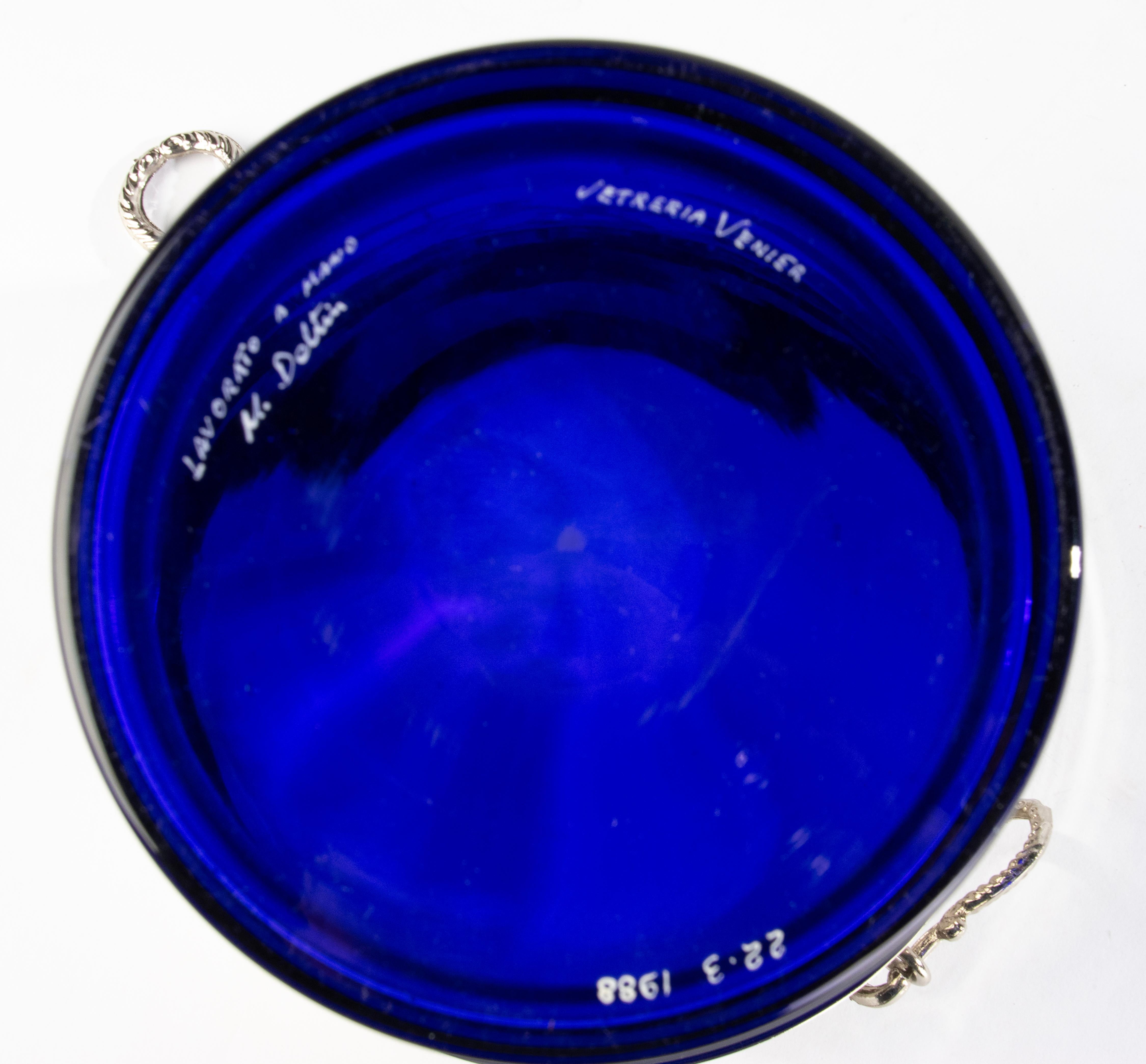 Set di champagne da 7 pezzi - Vetro di Murano - Vetreria Venier in vendita 11